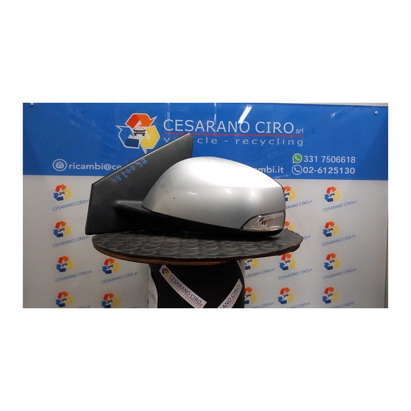 RETROVISORE EST. REGOLAZ. ELETTR. RETROVISORI EST. 01 - 02 SX. 056 RENAULT MEGANE 3A SERIE (10/08-) K4MT8 963020180R