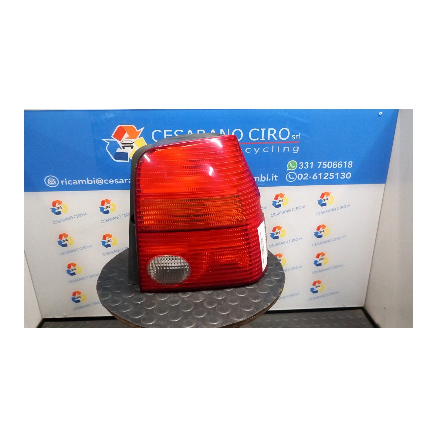 FANALE POST. DX. 058 VOLKSWAGEN LUPO (6X) (09/98-05/05) AHT 6X0945096E