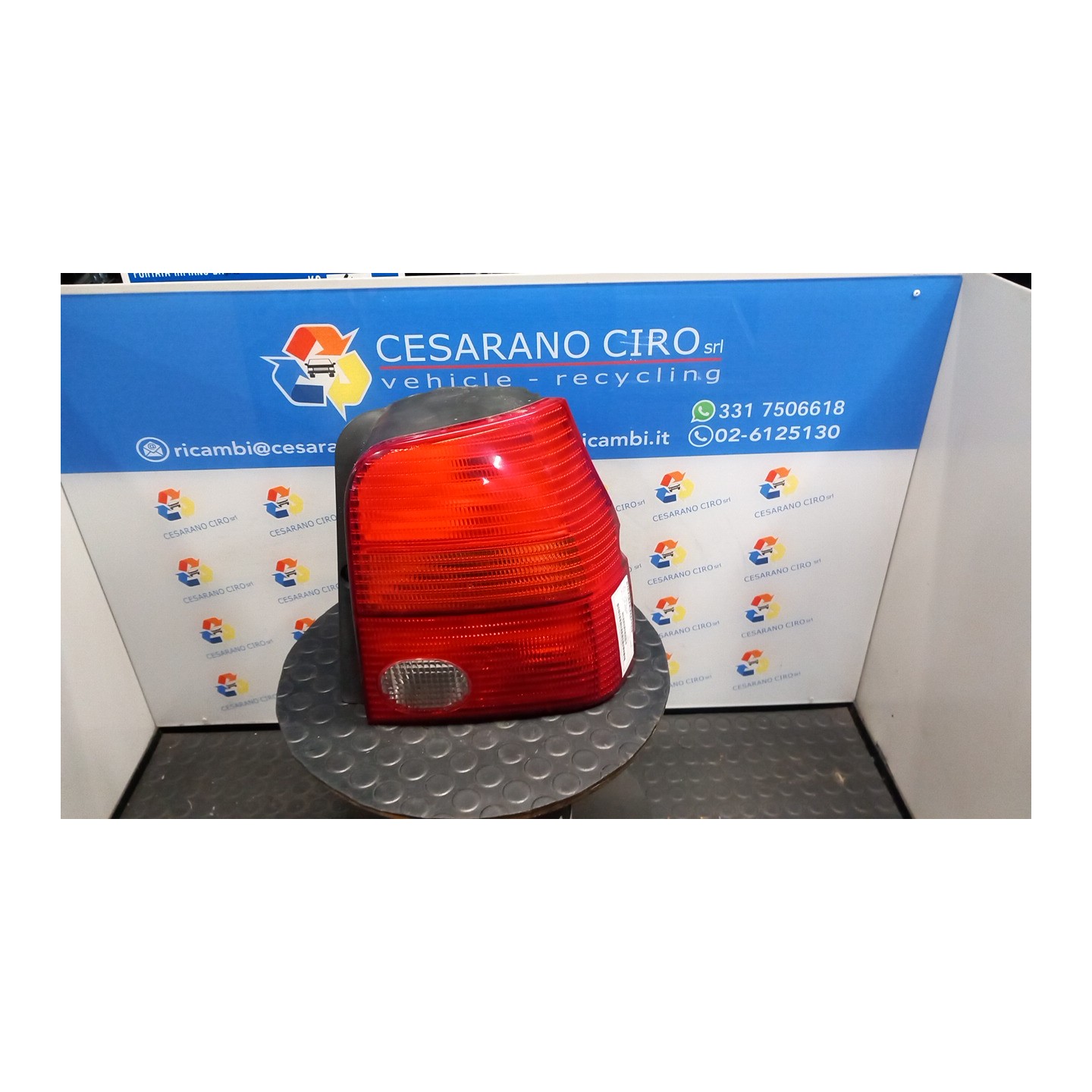 FANALE POST. DX. 058 VOLKSWAGEN LUPO (6X) (09/98-05/05) AHT 6X0945096E