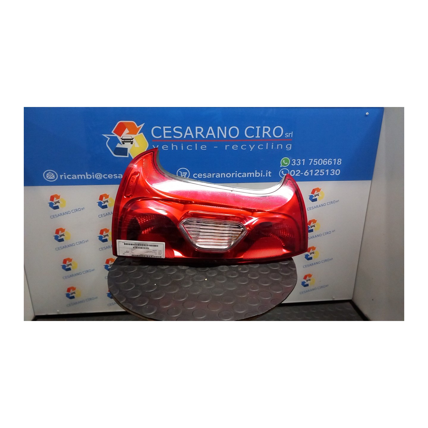 FANALE POST. SX. 067 FIAT PANDA (33) (12/11-04/17) 169A4000 51843643
