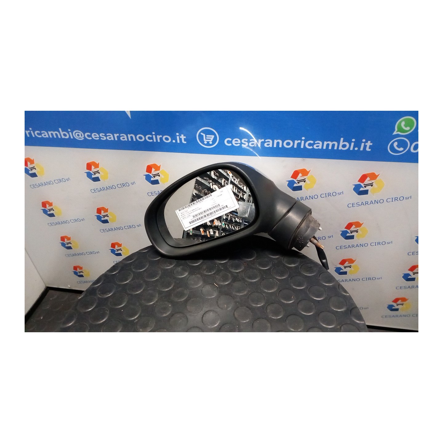 RETROVISORE EST. REGOLAZ. ELETTR. SX. 149 SEAT LEON (1P) (06/05-02/13) BXW 1P1857507L9B9