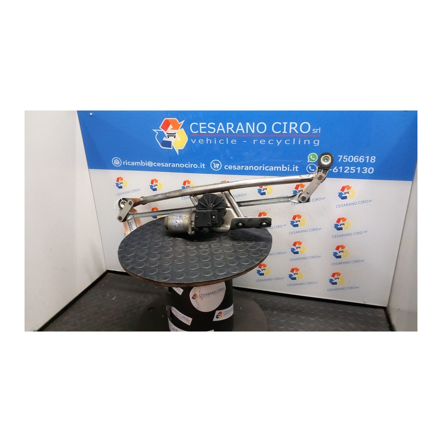 MECCANISMO TERGIPARABREZZA CON MOTORINO 168 FORD TOURNEO CONNECT (TC7) (09/02-0 R3PA 5081623
