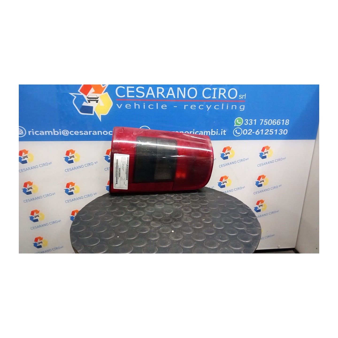 FANALE POST. 2 PORTE POST SX. 006 PEUGEOT RANCH (M59) (11/02-08/09) RHY 6350EC