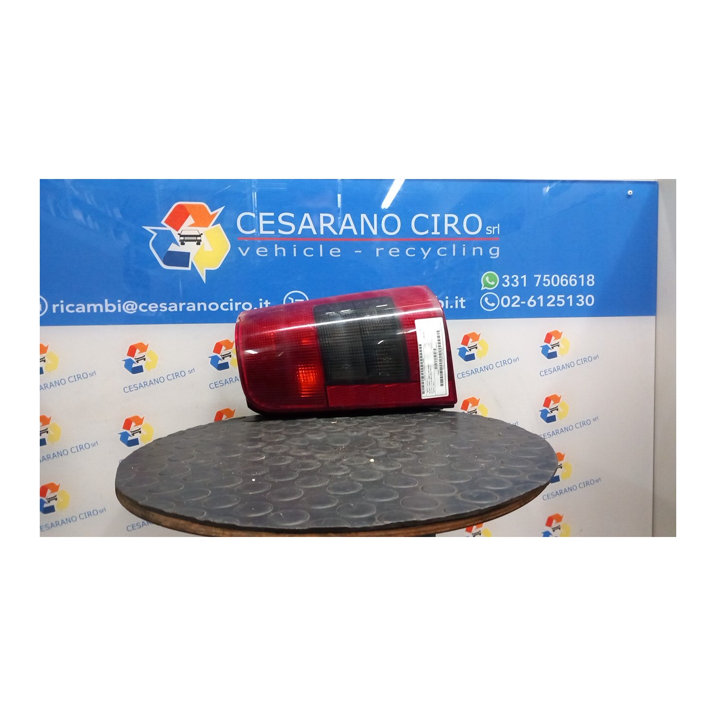 FANALE POST. 2 PORTE POST DX. 007 PEUGEOT RANCH (M59) (11/02-08/09) RHY 6351EC