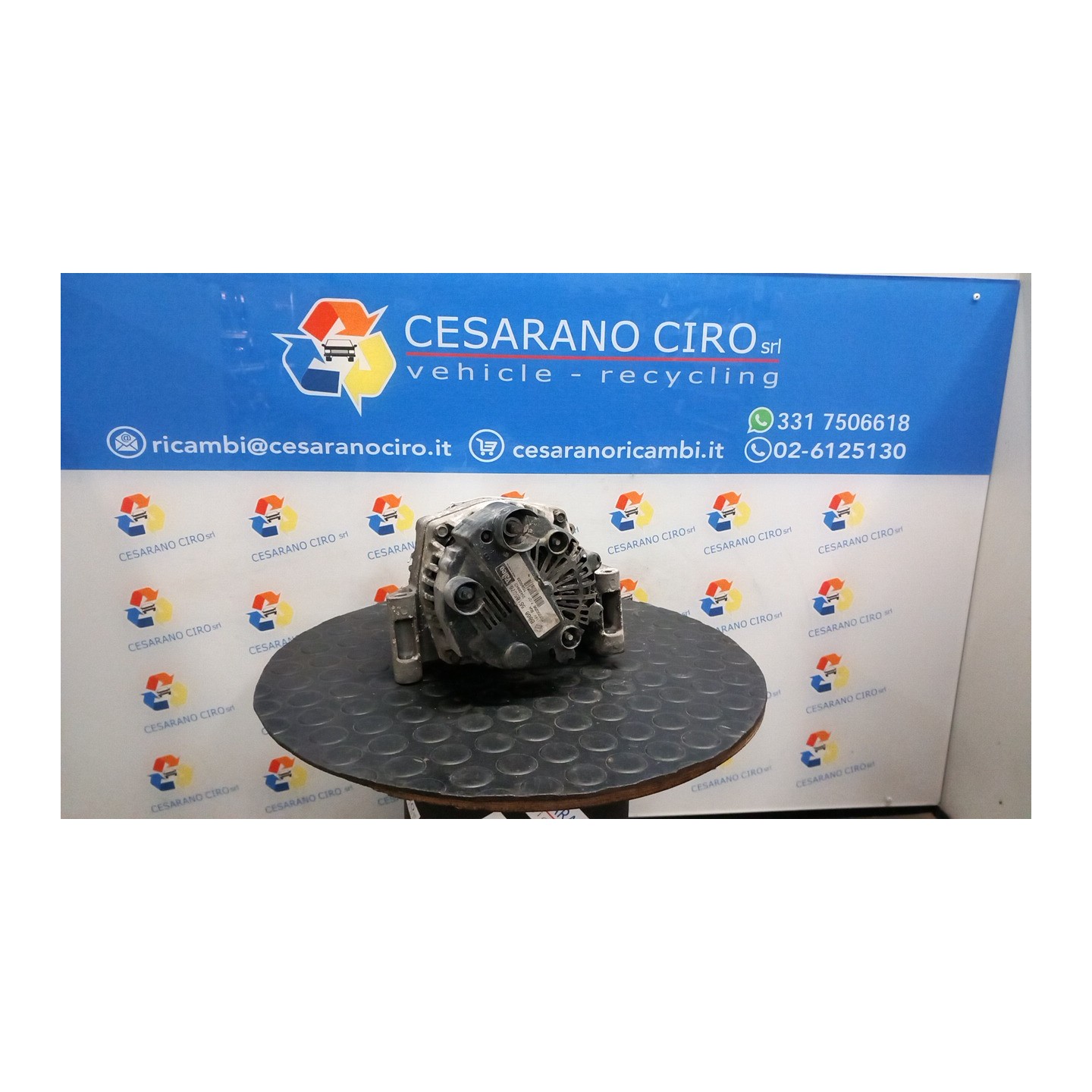 ALTERNATORE 019 FIAT GRANDE PUNTO (2Y) (06/05-12/08 199A3000 51854914