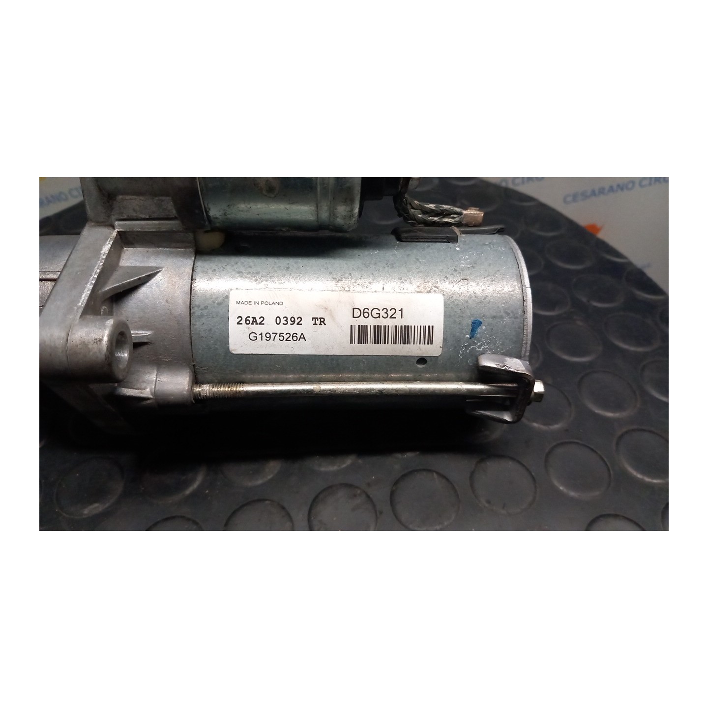 MOTORINO AVVIAMENTO 020 FIAT GRANDE PUNTO (2Y) (06/05-12/08 199A3000 51880229