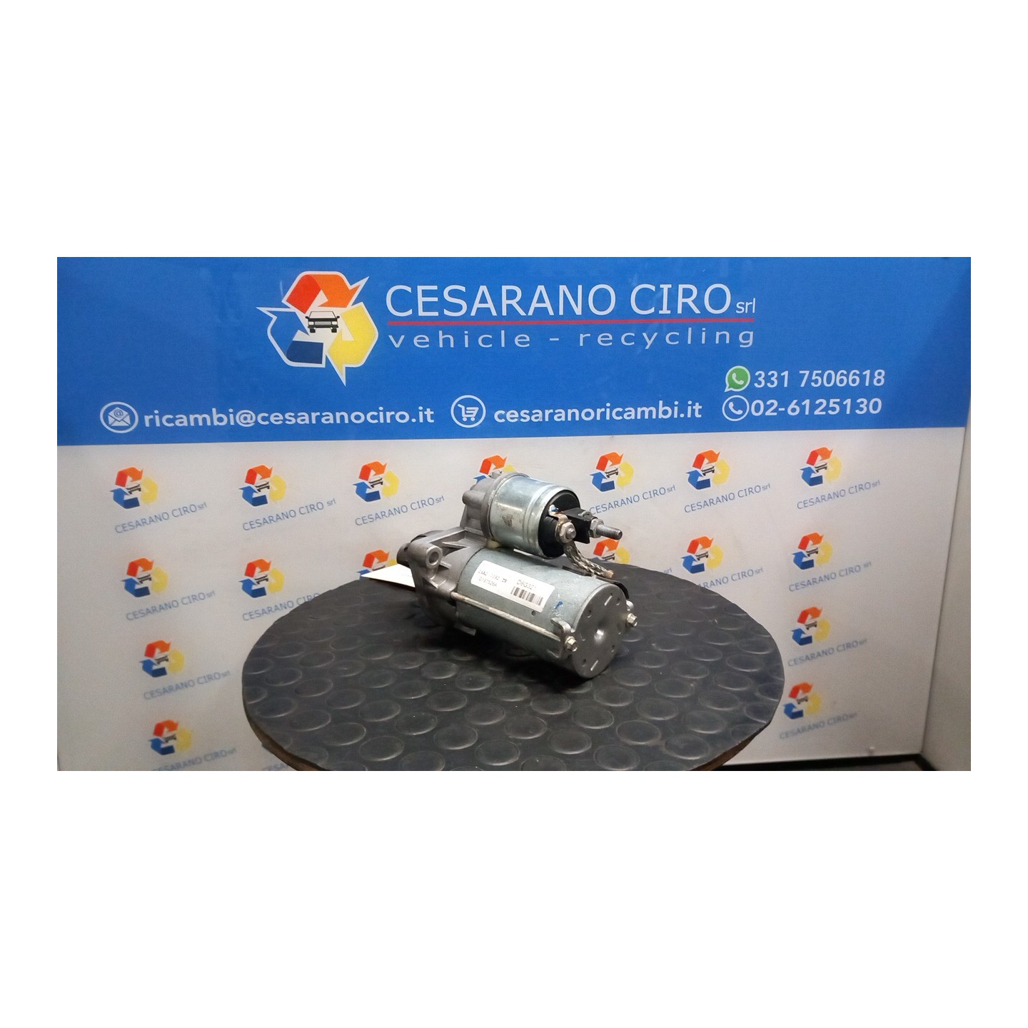 MOTORINO AVVIAMENTO 020 FIAT GRANDE PUNTO (2Y) (06/05-12/08 199A3000 51880229