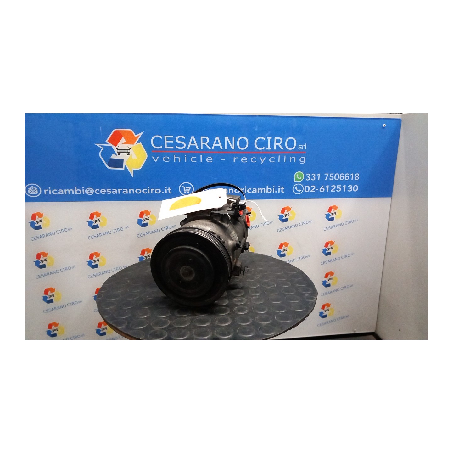 COMPRESSORE A/C 021 KIA CARENS 3A SERIE (04/13-01/17) D4FD 97701A4500