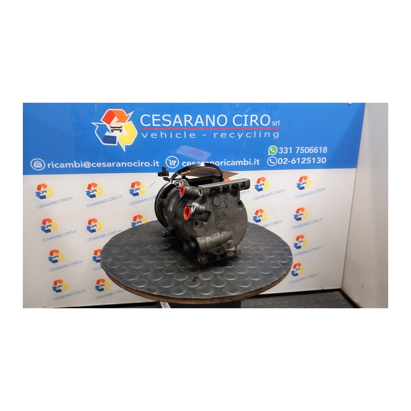 COMPRESSORE A/C 021 KIA CARENS 3A SERIE (04/13-01/17) D4FD 97701A4500