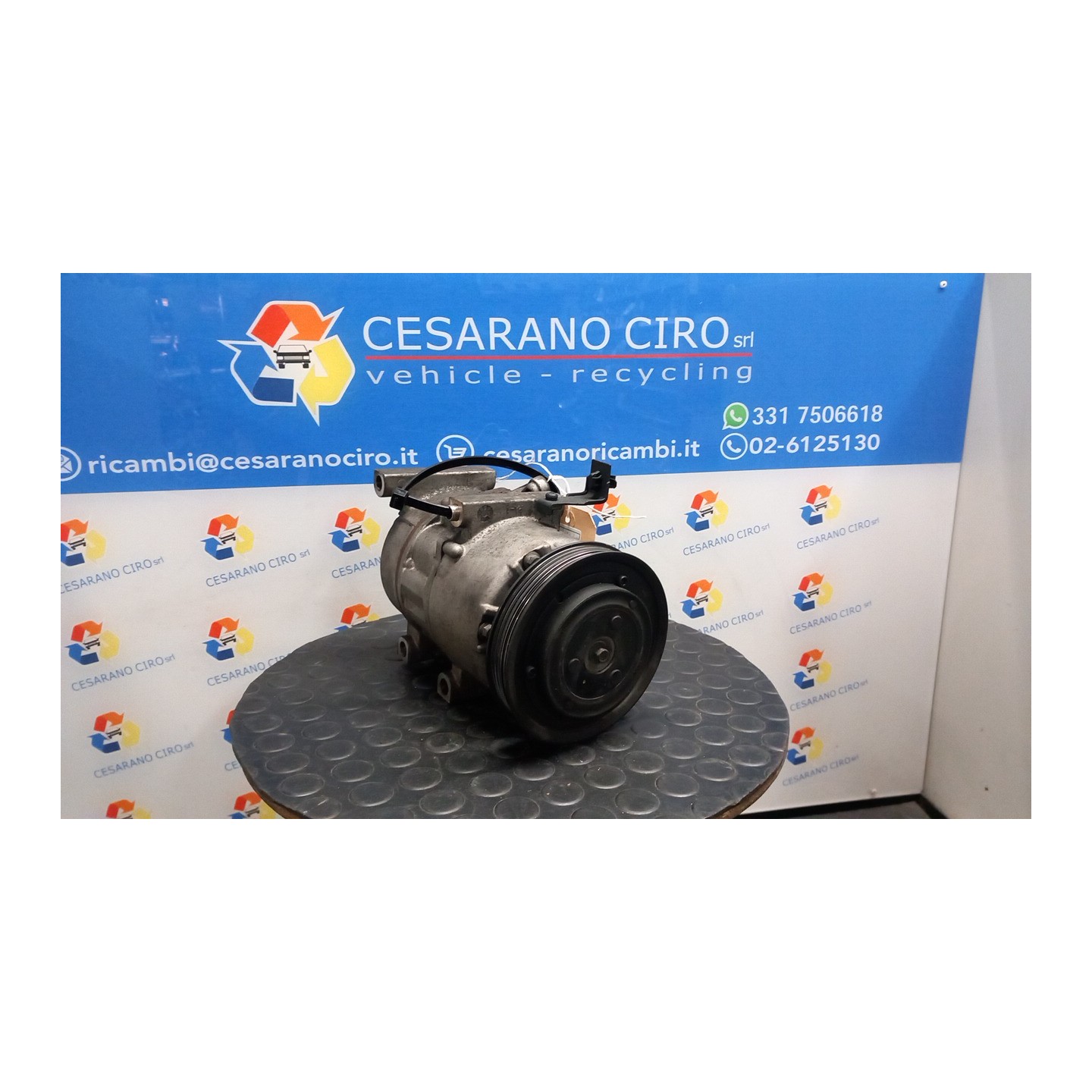 COMPRESSORE A/C 021 KIA CARENS 3A SERIE (04/13-01/17) D4FD 97701A4500