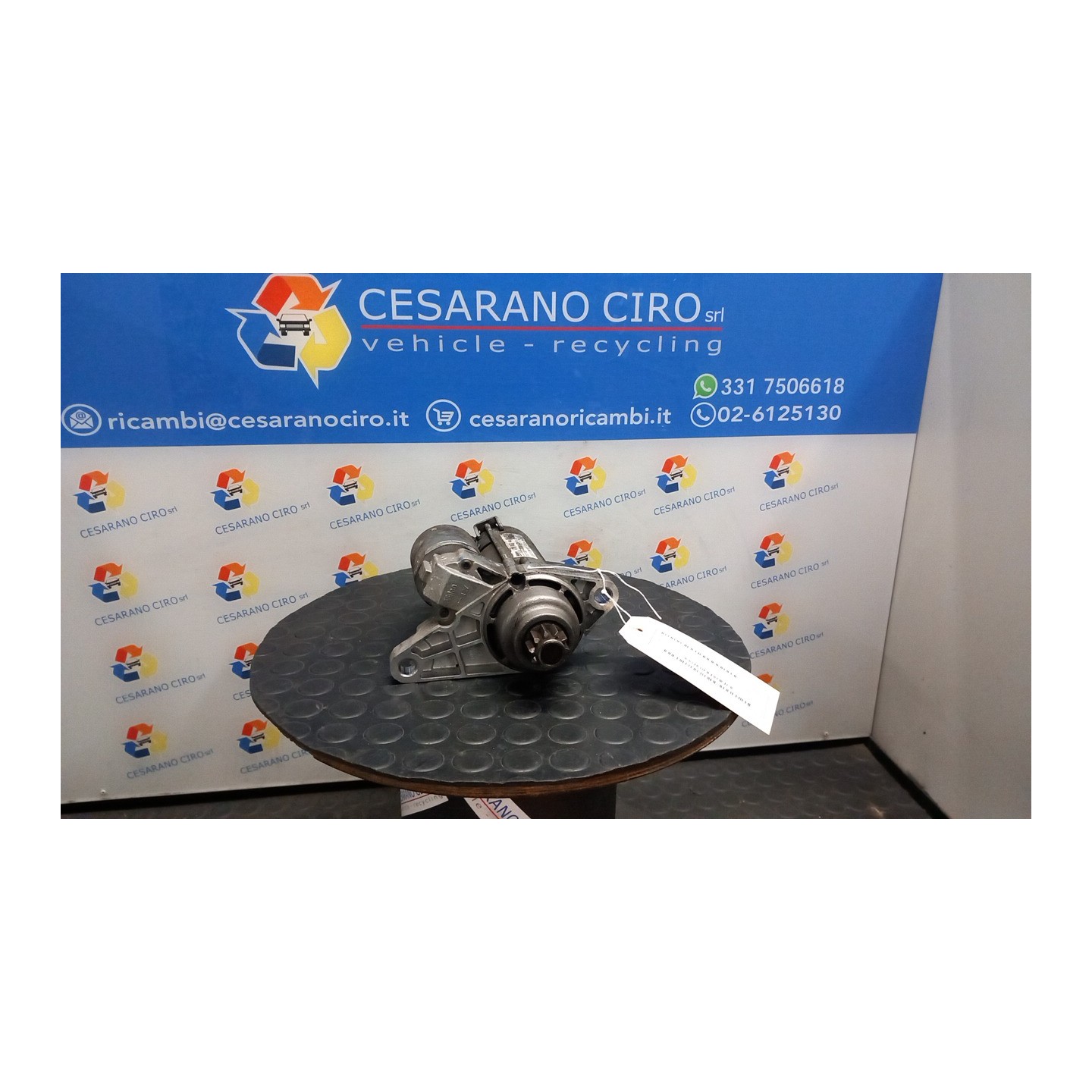 MOTORINO AVVIAMENTO 1,0 KW BOSCH 028 SKODA FABIA (54) (04/07-03/15) CGP 02T911023R
