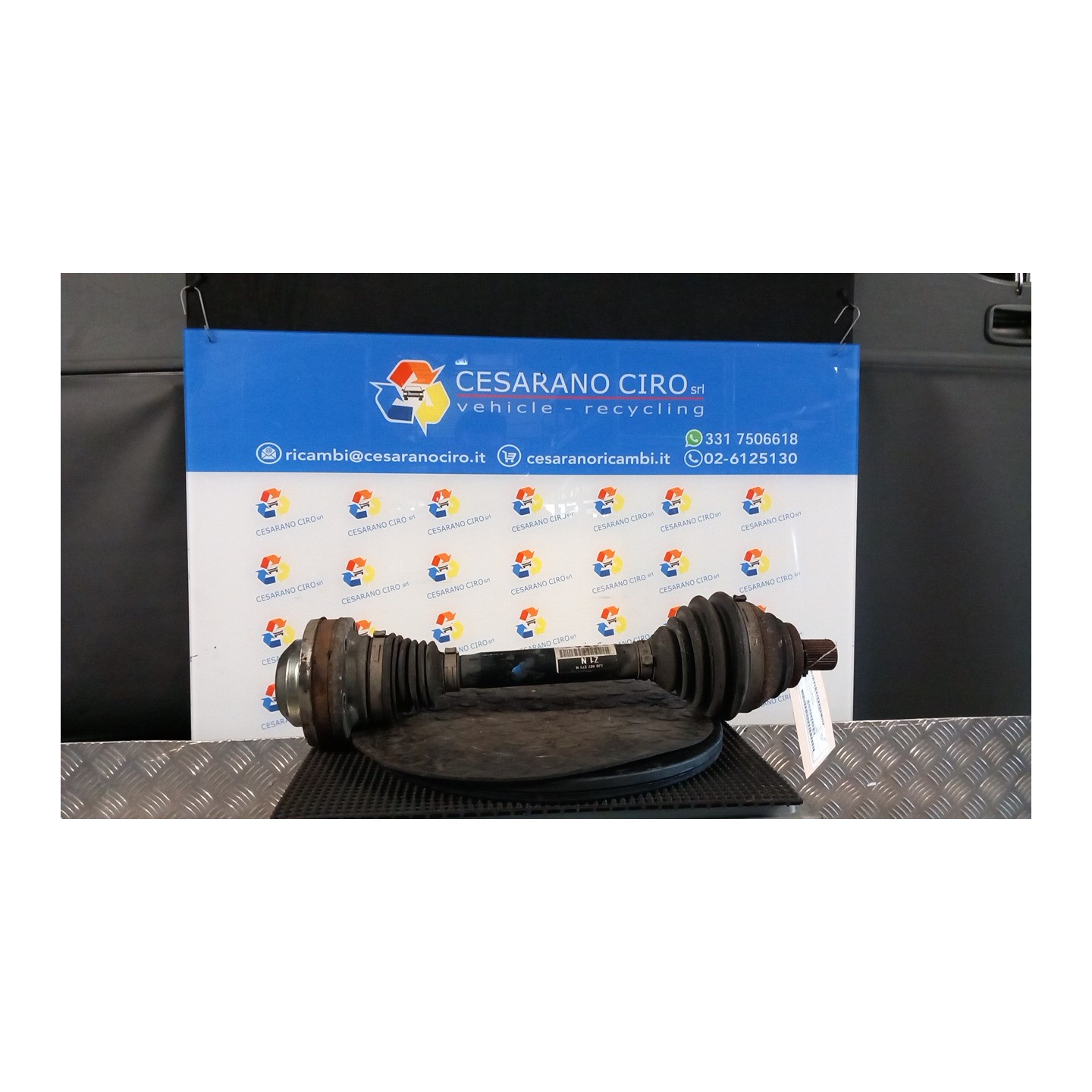 SEMIALBERO ANT. COMPL. SX. 036 AUDI TT (8J) (07/06-05/10) CCZ 8J0407761E