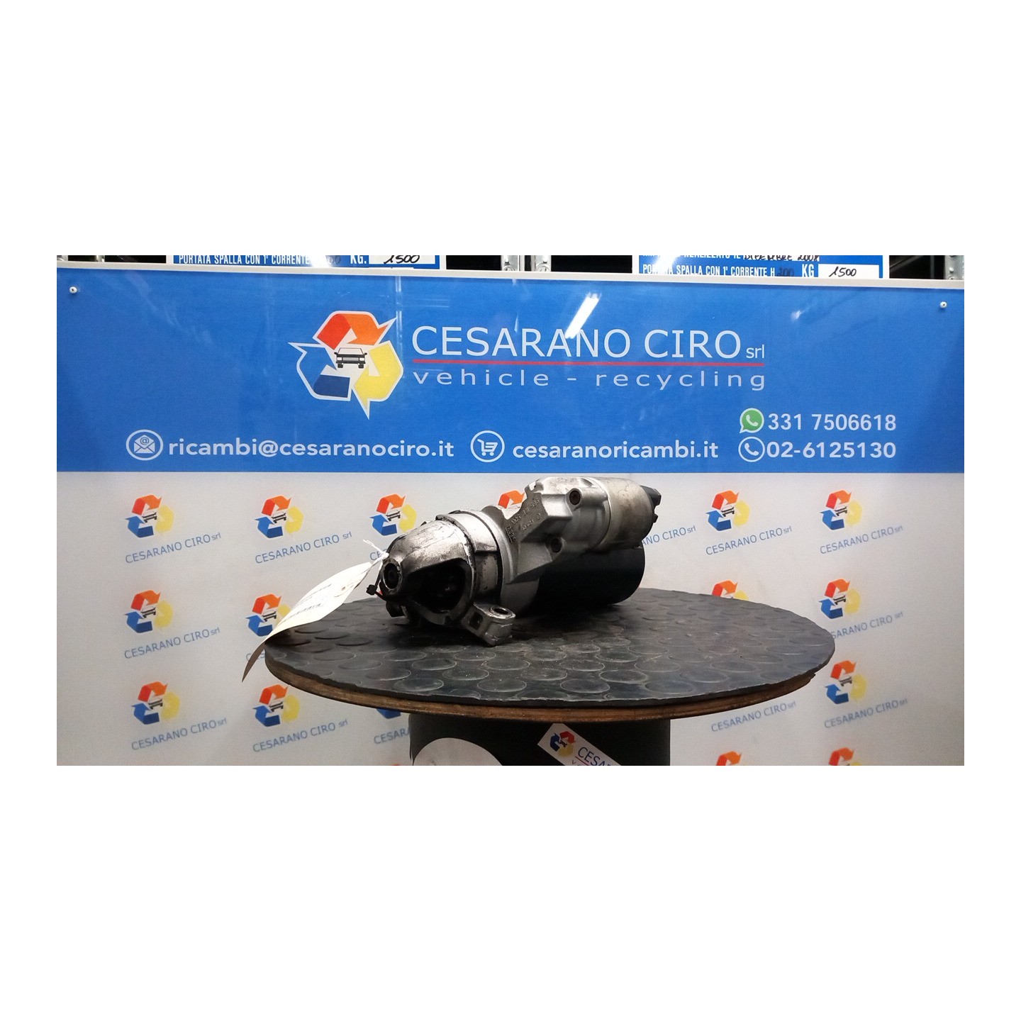 MOTORINO AVVIAMENTO 074 BMW SERIE 3 (E90/E91) (02/05-12/11 N47D20A 12417798035