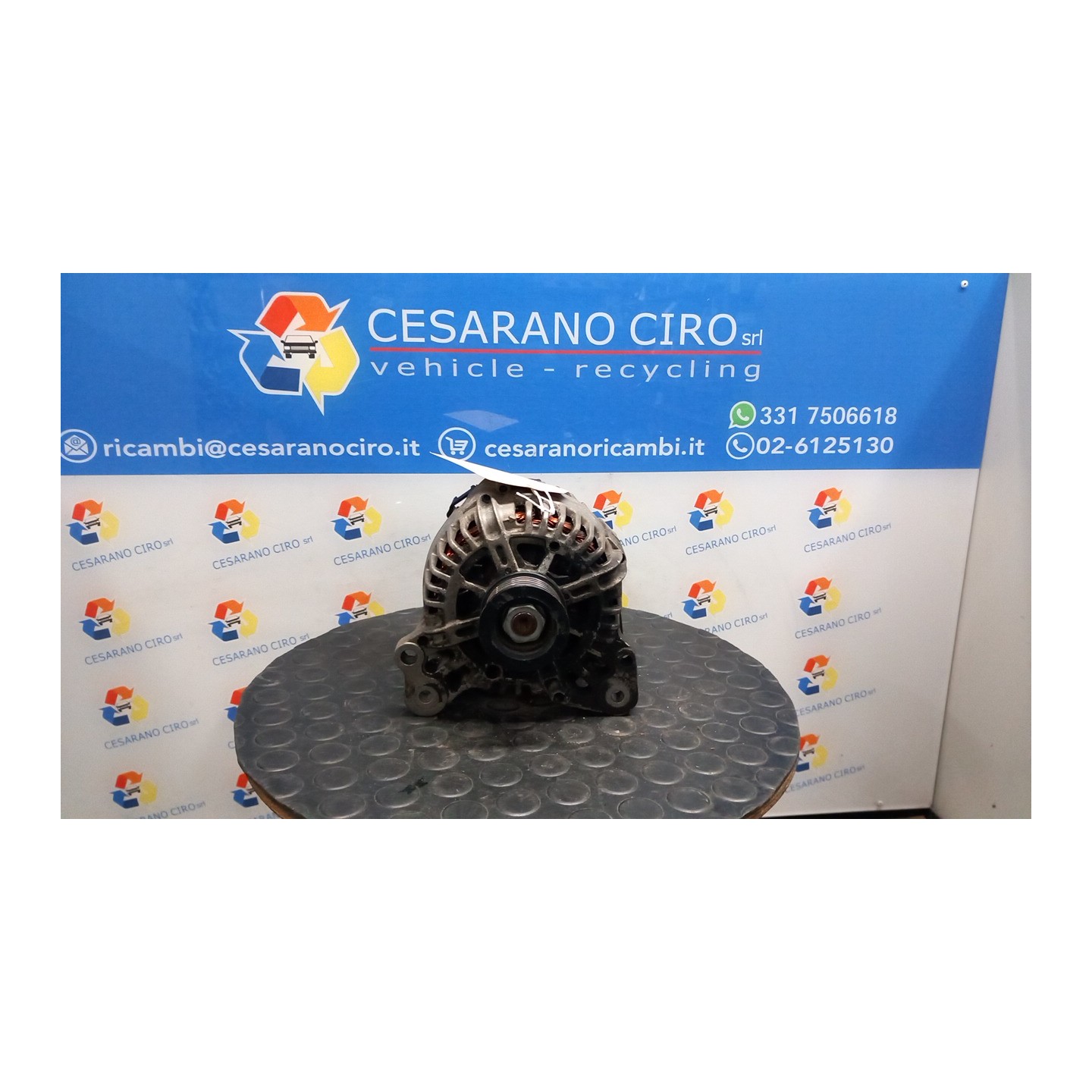 ALTERNATORE VALEO 110AMP ROTAZ. 081 VOLKSWAGEN GOLF PLUS (5M) (01/05-04/09) BLF 03C903023BX