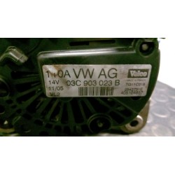 ALTERNATORE VALEO 110AMP ROTAZ. 081 VOLKSWAGEN GOLF PLUS (5M) (01/05-04/09) BLF 03C903023BX
