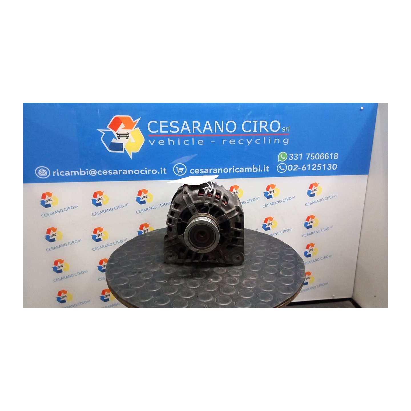 ALTERNATORE 150AMP BOSCH 007 RENAULT MEGANE 2A SERIE (09/02-02/06) K9KP7 7701476808