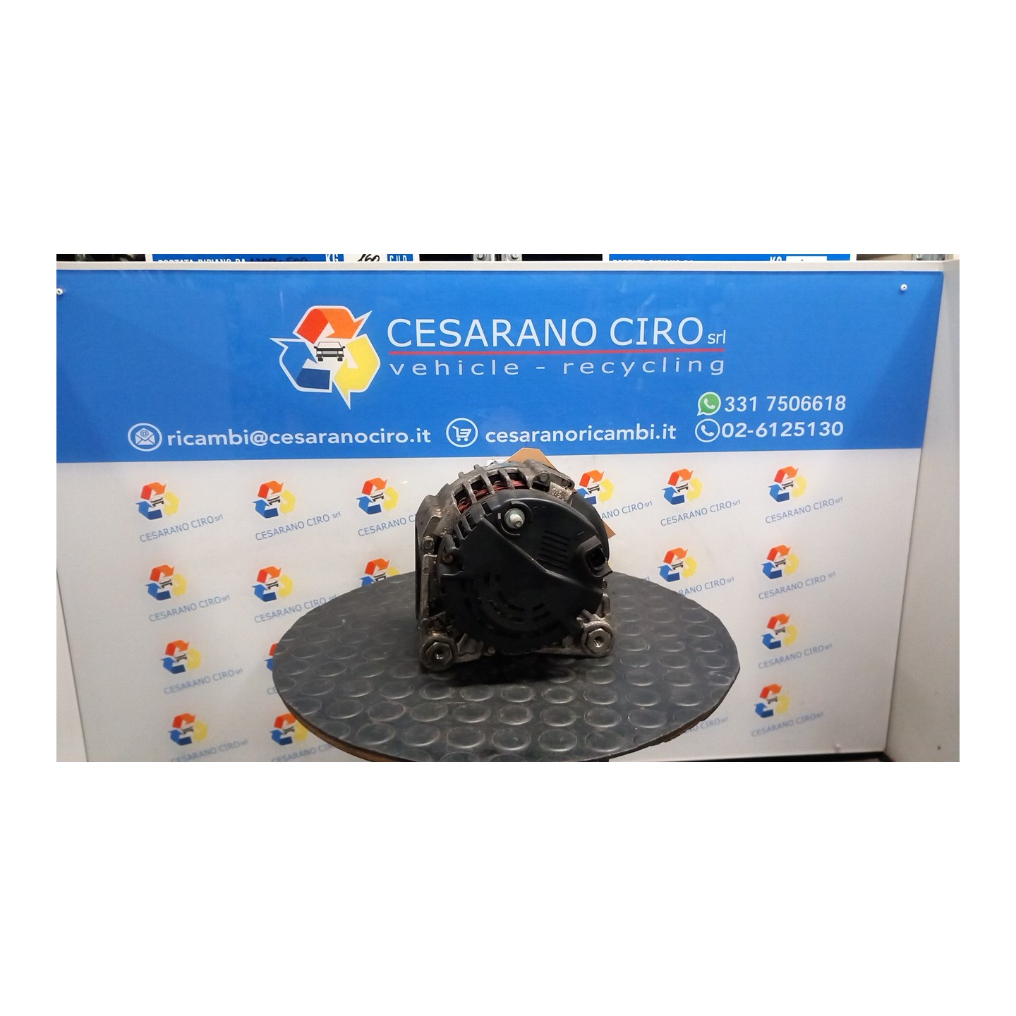 ALTERNATORE 150AMP BOSCH 007 RENAULT MEGANE 2A SERIE (09/02-02/06) K9KP7 7701476808