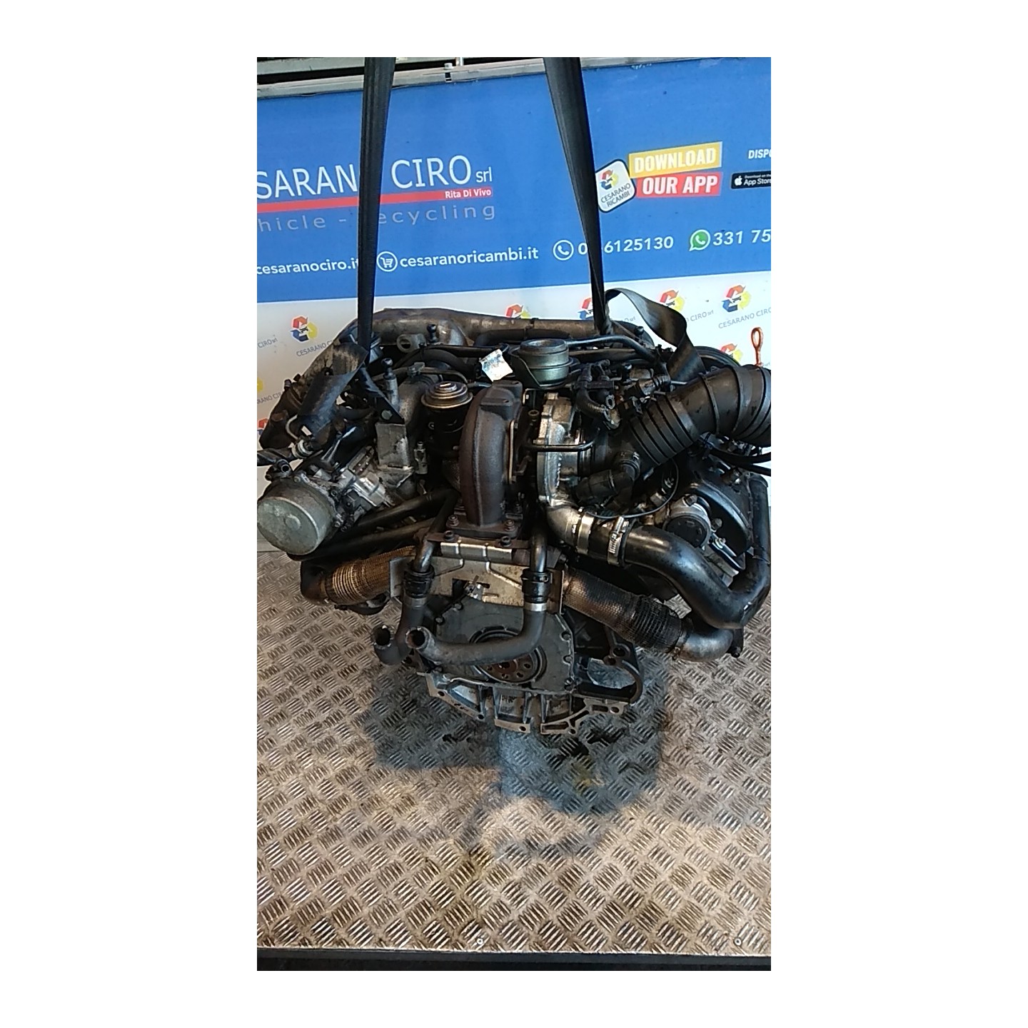 MOTORE SEMICOMPL. OK 019 AUDI A6 (4B) (09/97-12/01) AKE 059100098AX
