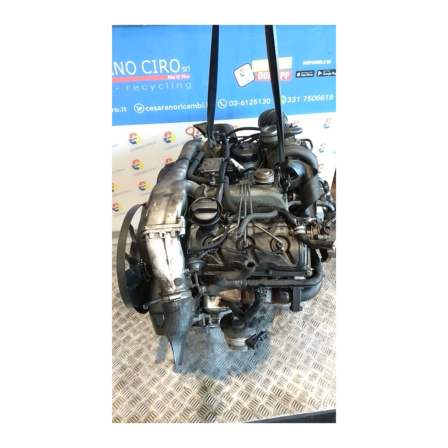 MOTORE SEMICOMPL. OK 019 AUDI A6 (4B) (09/97-12/01) AKE 059100098AX