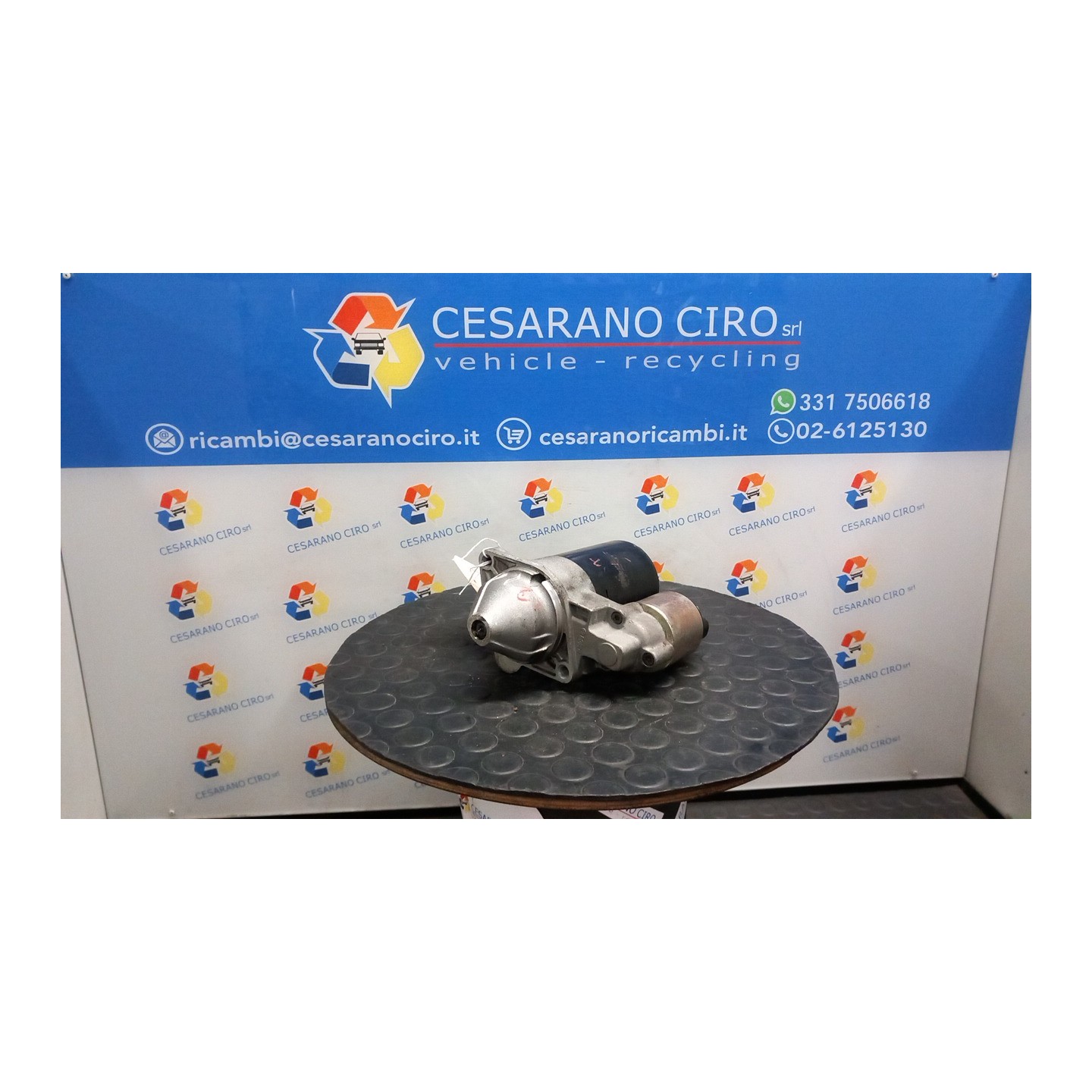 MOTORINO AVVIAMENTO 001 SMART FORTWO (A/C450) (01/04-10/07) 61 Q0001477V006000000