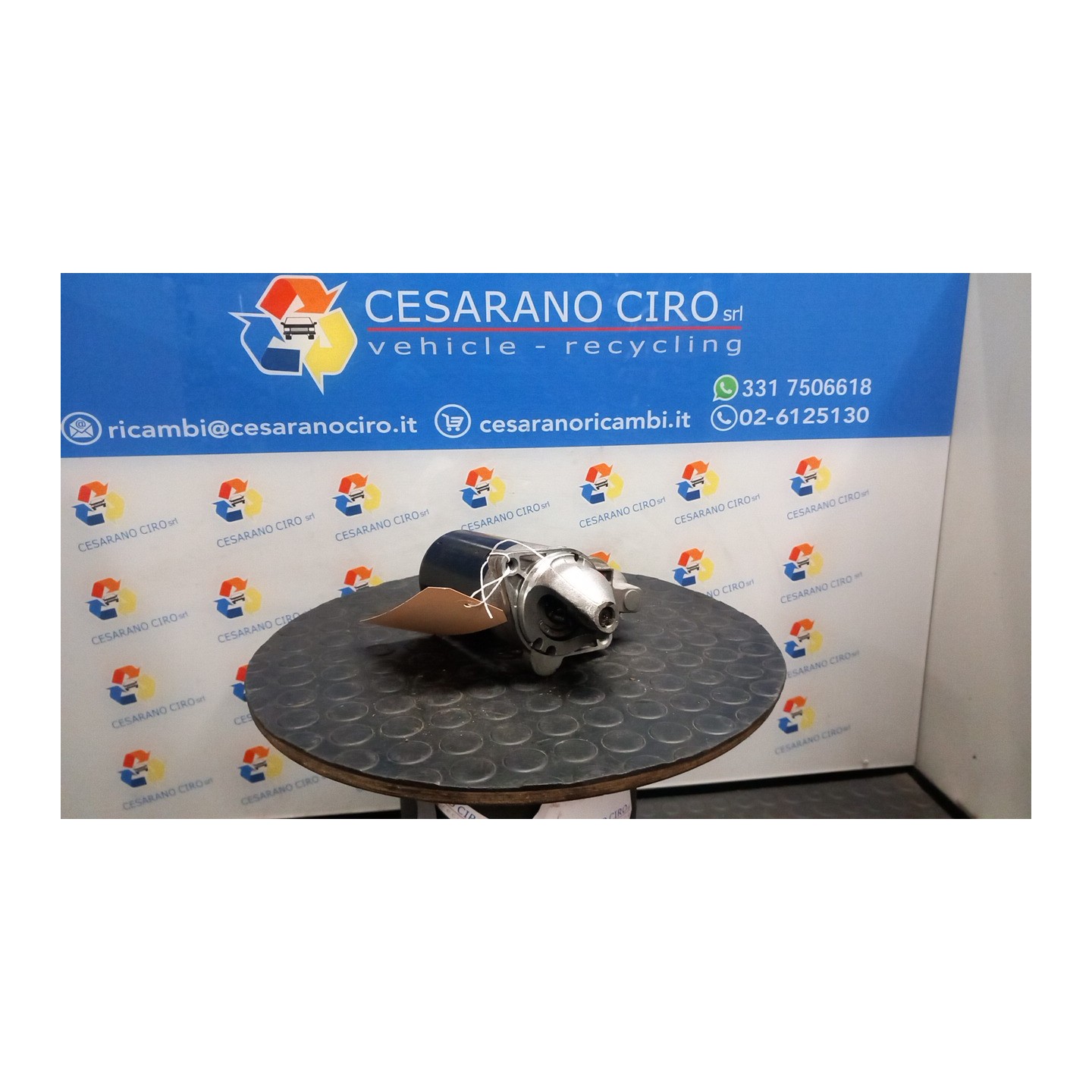 MOTORINO AVVIAMENTO 001 SMART FORTWO (A/C450) (01/04-10/07) 61 Q0001477V006000000