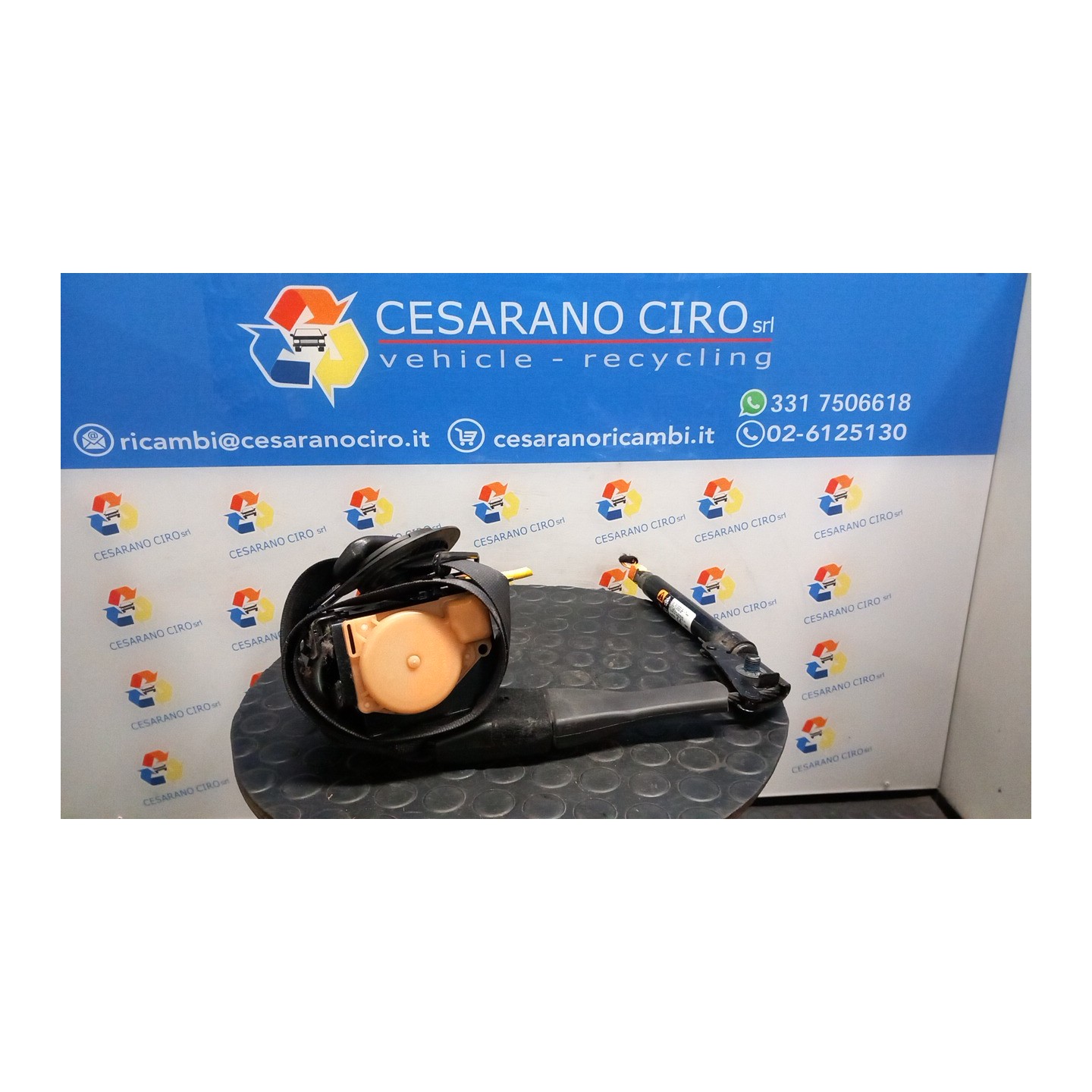 CINTURA DI SICUREZZA ANT. SX. 009 OPEL MOKKA (09/12-12/16) A14NET 42353691