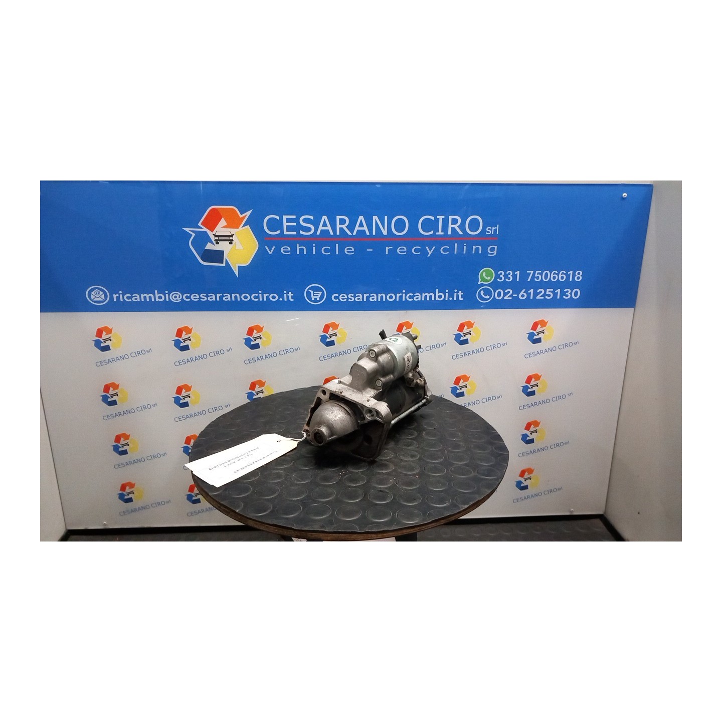 MOTORINO AVVIAMENTO PUNZONATURA.=0001170647 030 DACIA LOGAN (10/16-08/21) K9KU8 233003759R