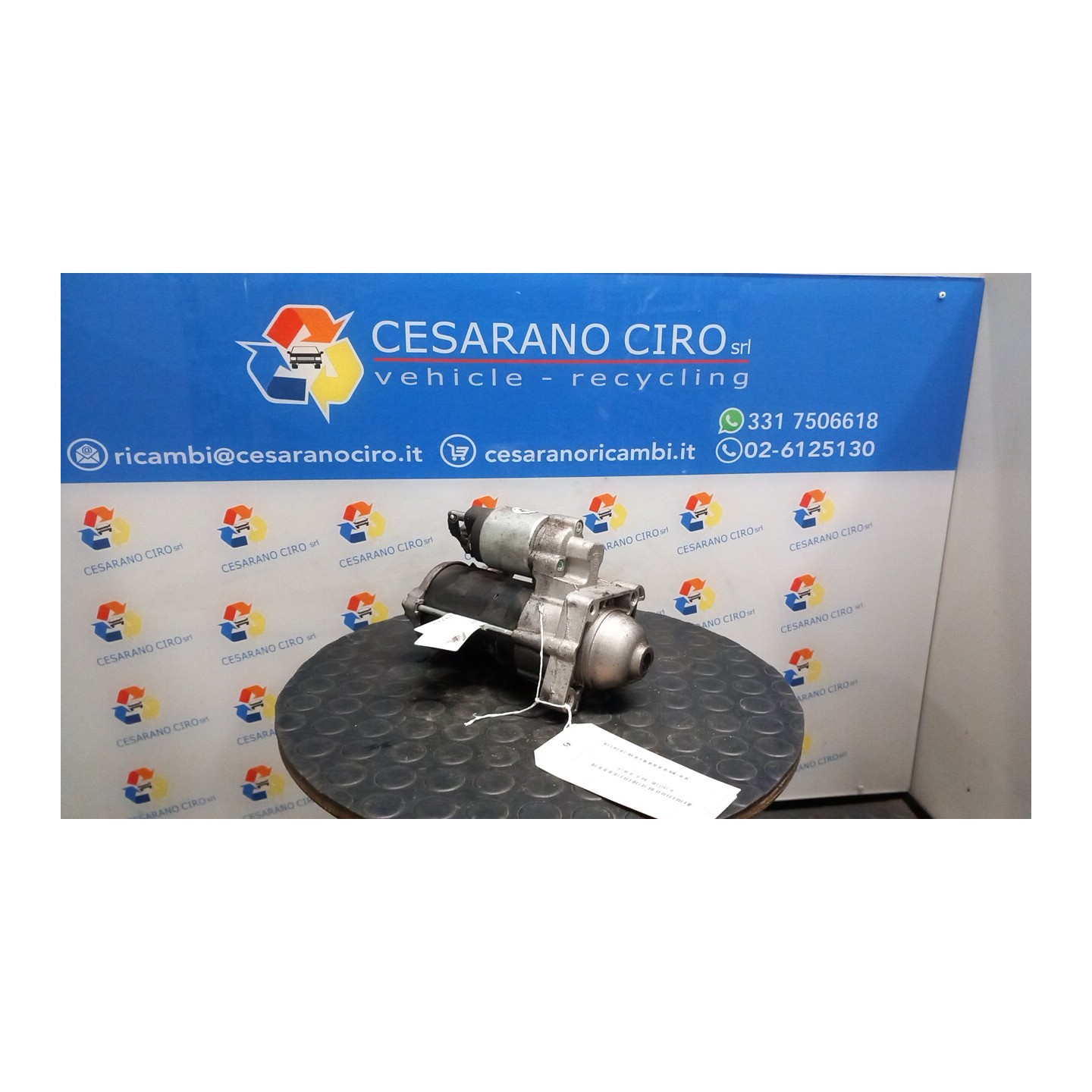 MOTORINO AVVIAMENTO PUNZONATURA.=0001170647 030 DACIA LOGAN (10/16-08/21) K9KU8 233003759R