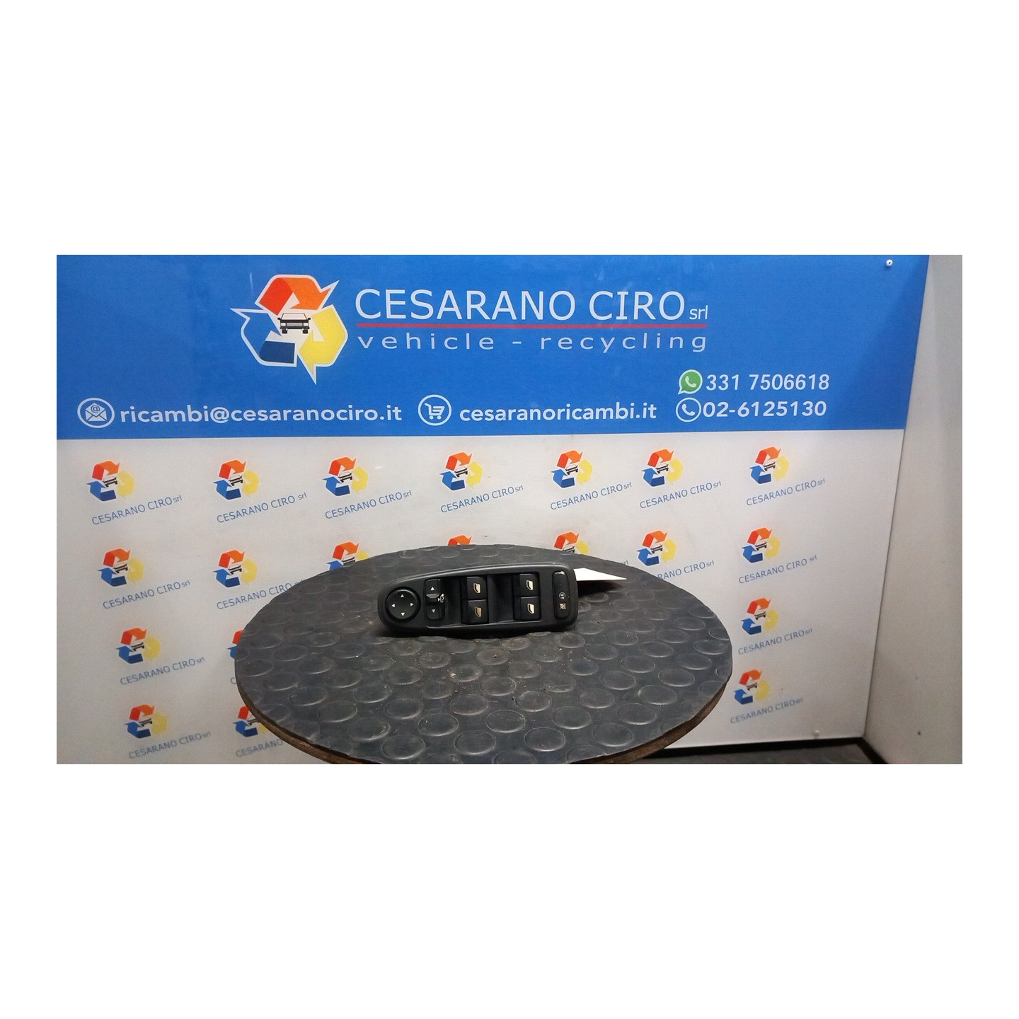 BLOCCO COMANDI ALZACRISTALLI E RETROVISORI EST. 058 CITROEN C4 PICASSO (09/06-08/13) 5FW 6554YE