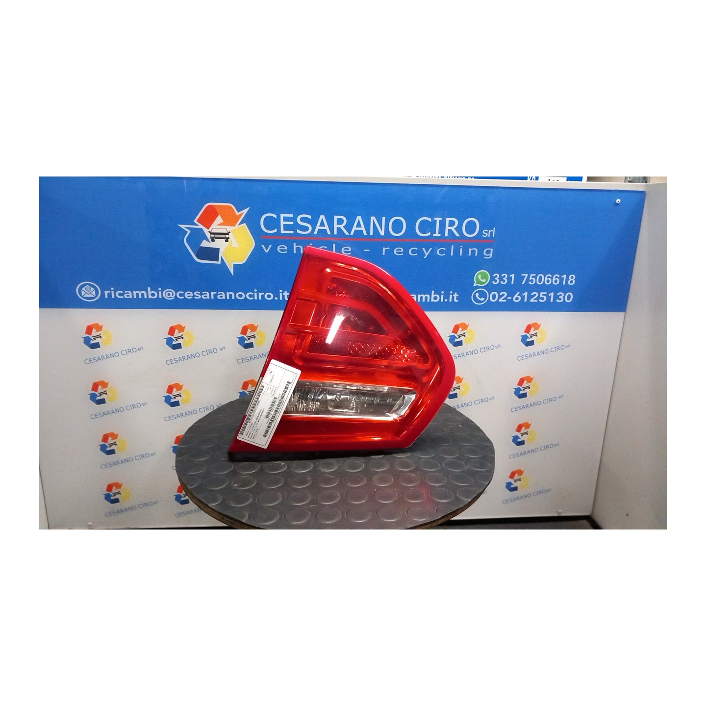 FANALE POST. PARTE INT. DX. 060 CITROEN C4 PICASSO (09/06-08/13) 5FW 6351LR