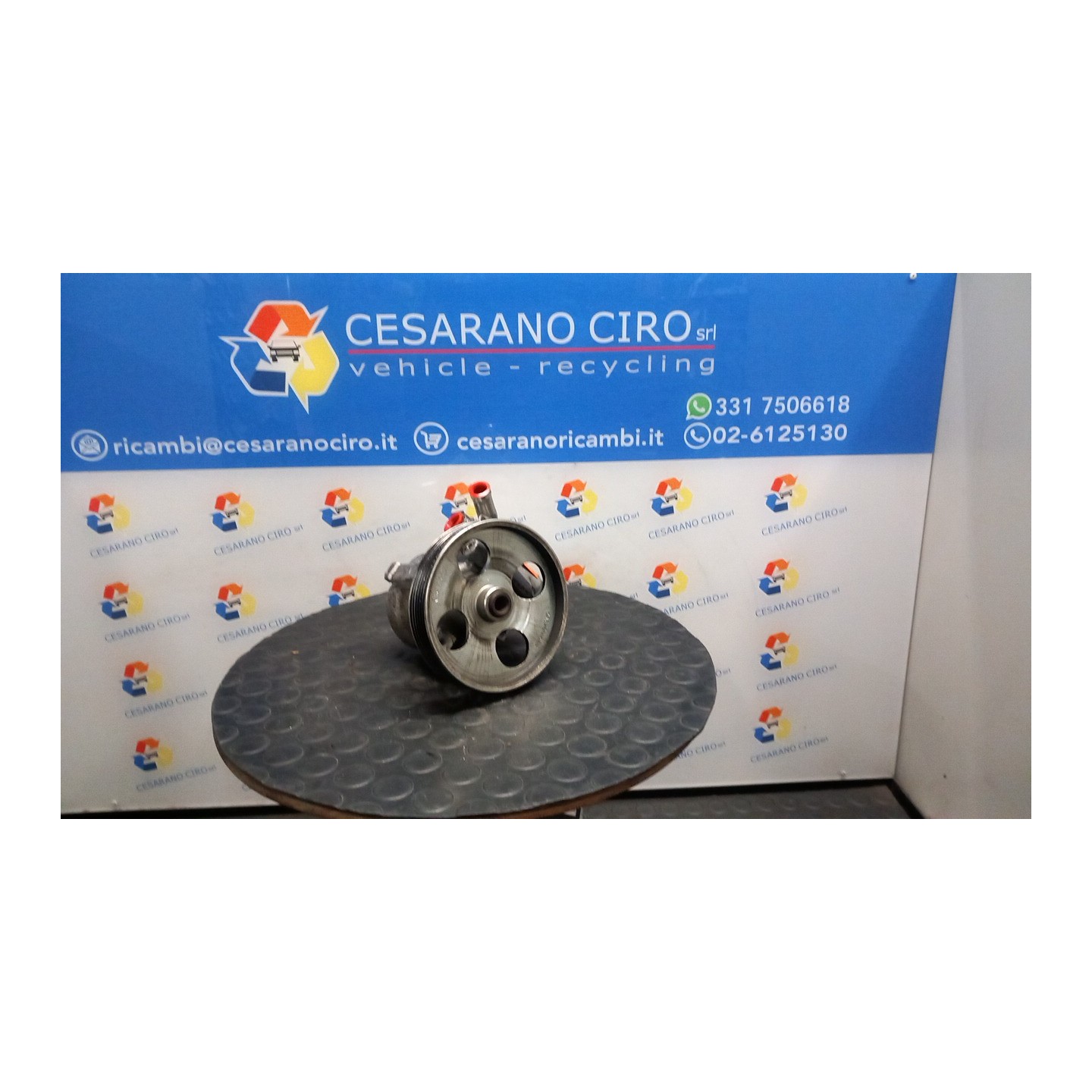 POMPA SERVOSTERZO 068 PEUGEOT BIPPER VAN (A9) (10/07-) 8HS 4007TC