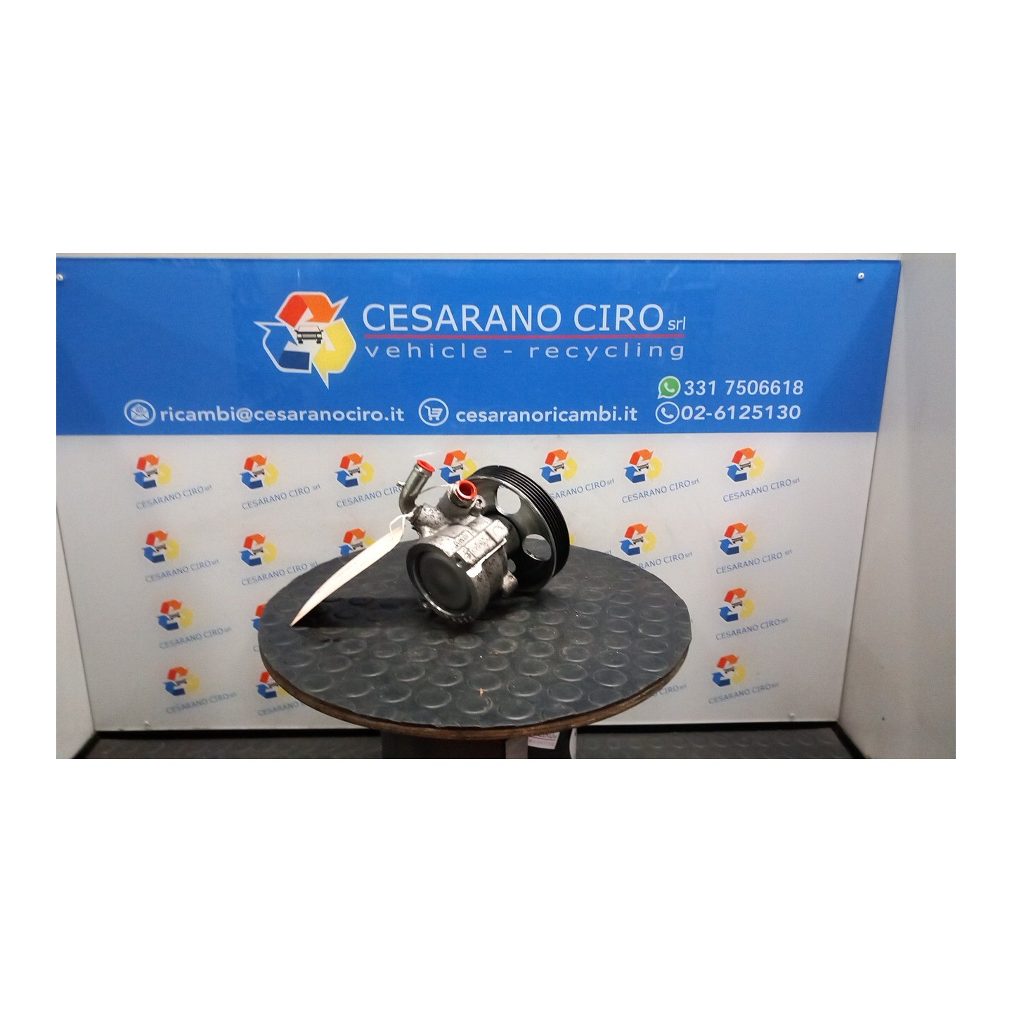 POMPA SERVOSTERZO 068 PEUGEOT BIPPER VAN (A9) (10/07-) 8HS 4007TC
