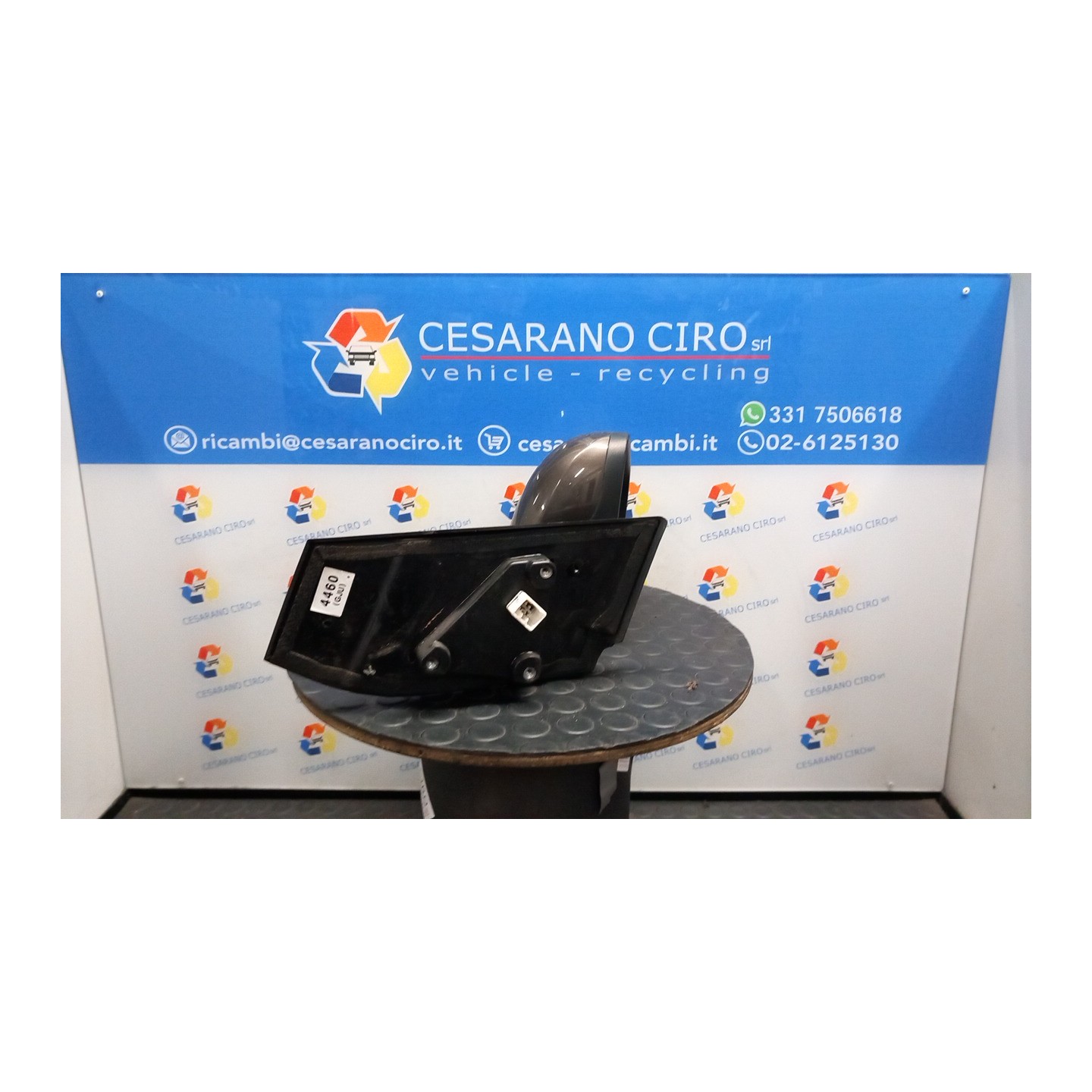 RETROVISORE EST. REGOLAZ. ELETTR. DX. 099 CHEVROLET (DAEWOO) SPARK (M300) (01/10-12/15) B12D1 95434314