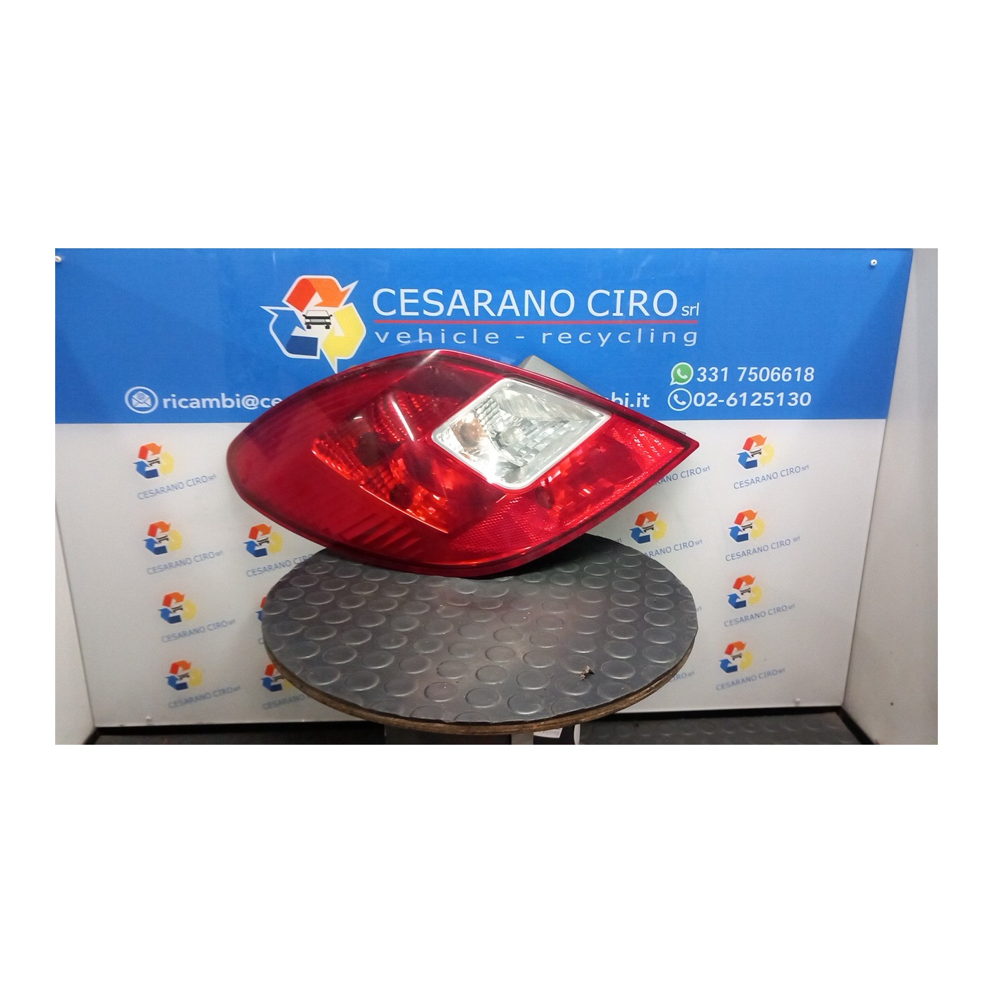 FANALE POST. SX. 105 OPEL CORSA (S07) (07/06-02/11) Z12XEP 93190950