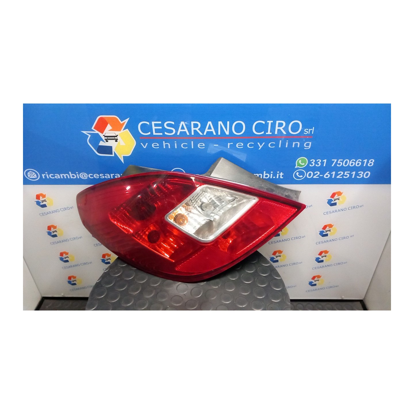 FANALE POST. SX. 105 OPEL CORSA (S07) (07/06-02/11) Z12XEP 93190950