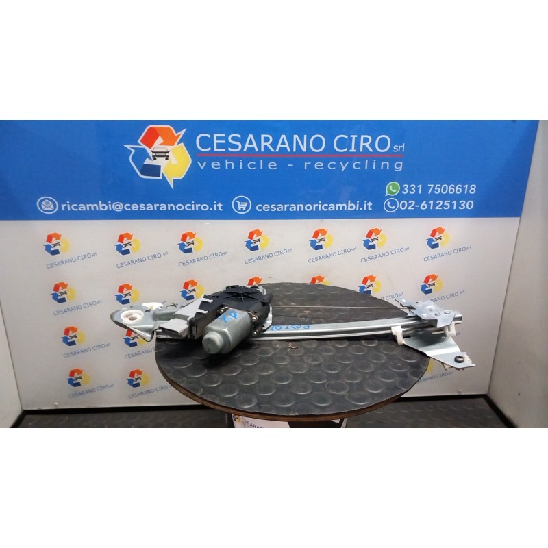 ALZACRISTALLO ELETTR. PORTA POST. C/MOTORINO DX. 134 PEUGEOT 307 (04/01-12/06) NFU 9224A6