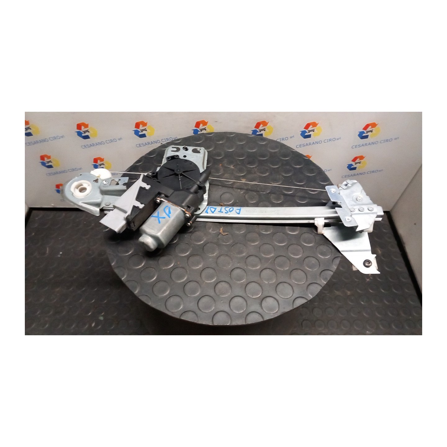 ALZACRISTALLO ELETTR. PORTA POST. C/MOTORINO DX. 134 PEUGEOT 307 (04/01-12/06) NFU 9224A6
