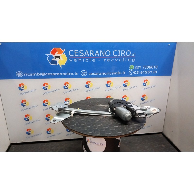 ALZACRISTALLO ELETTR. PORTA POST. C/MOTORINO SX. 135 PEUGEOT 307 (04/01-12/06) NFU 9223A2