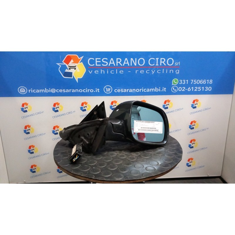 RETROVISORE EST. REGOLAZ. ELETTR. RIENTRABILE DX. 145 AUDI A3 (8L) (08/96-12/01) AGN 8L1858532AA3FZ