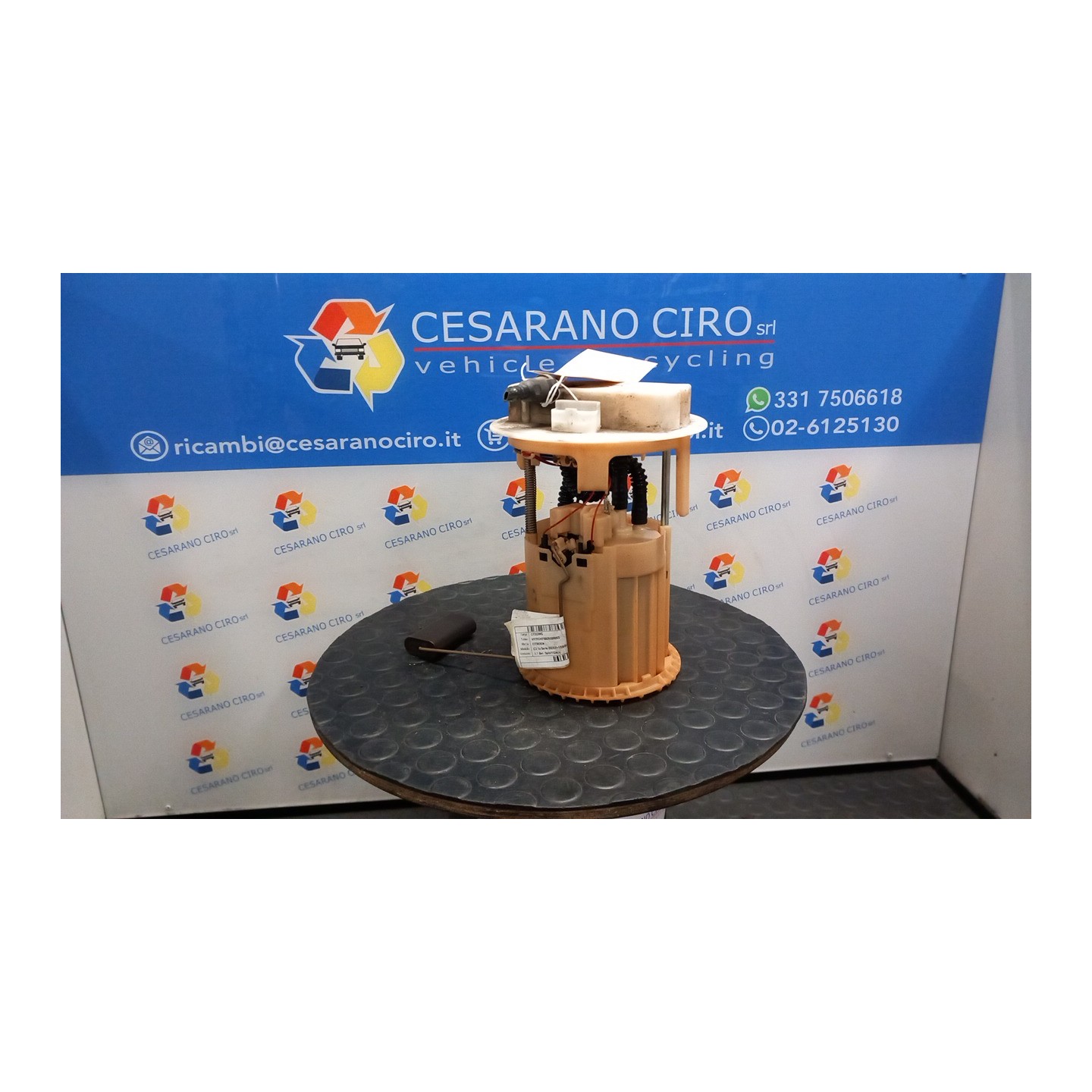 POMPA CARBURANTE C/TRASDUTTORE (GALLEGGIANTE) 004 CITROEN C3 1A SERIE (02/02-12/05) HFX 1525AW