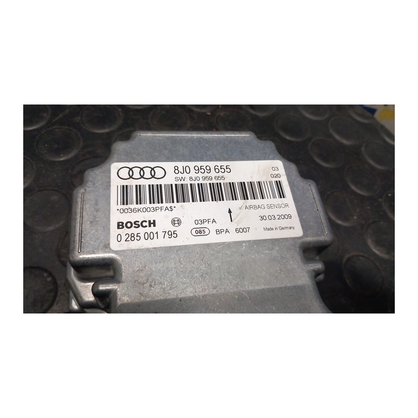 CENTRALINA COMANDO AIRBAG 015 AUDI TT (8J) (07/06-05/10) CCZ 8J0959655Z0T