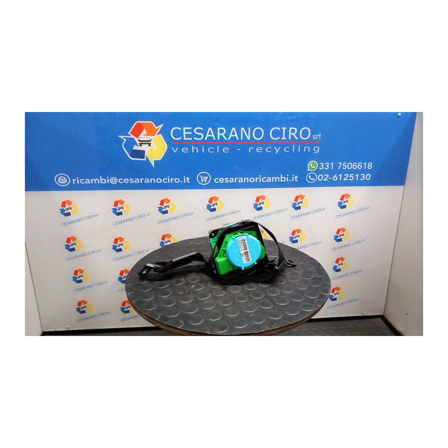 CINTURA DI SICUREZZA ANT. DX. 019 AUDI TT (8J) (07/06-05/10) CCZ 8J8857705FV04