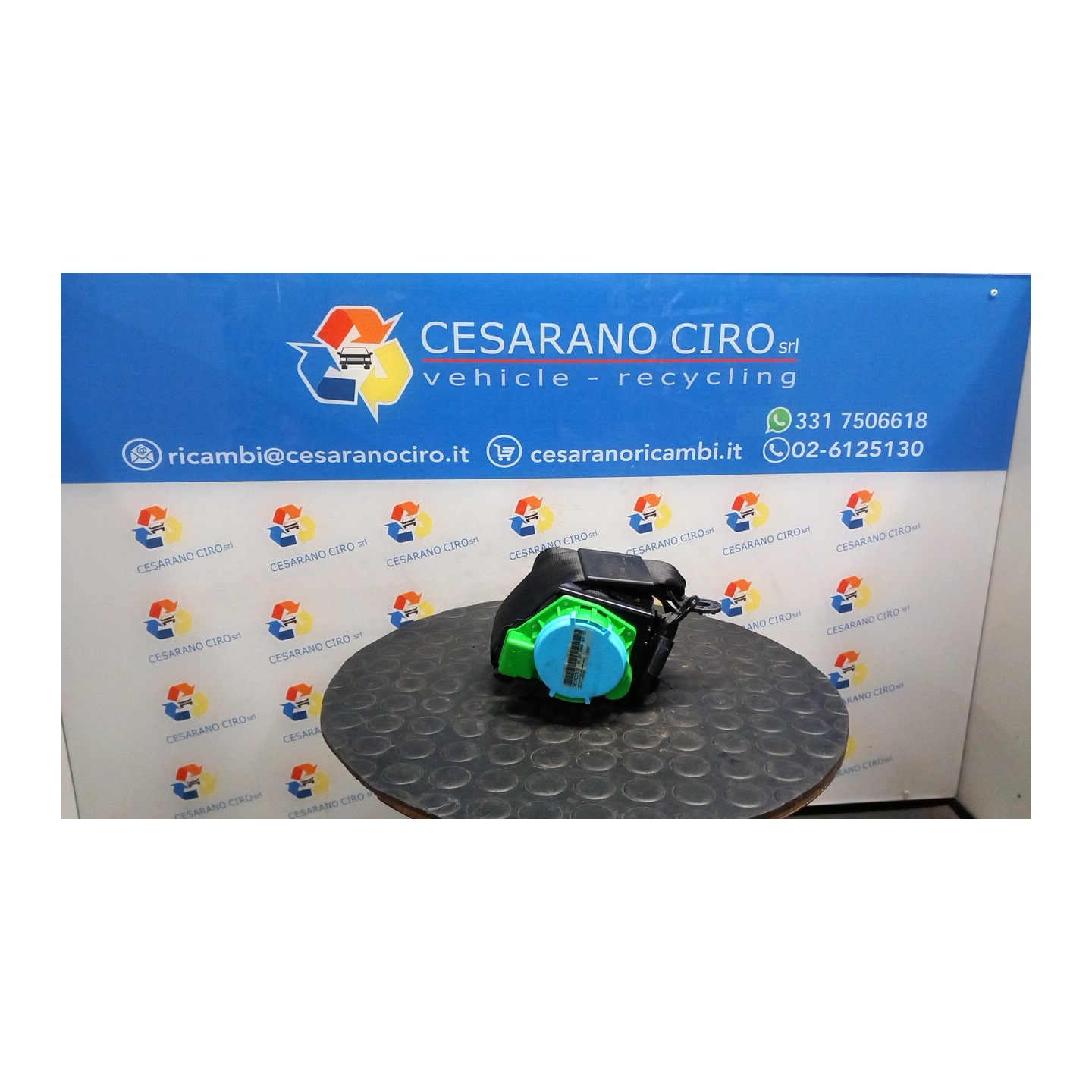 CINTURA DI SICUREZZA ANT. SX. 020 AUDI TT (8J) (07/06-05/10) CCZ 8J8857705FV04