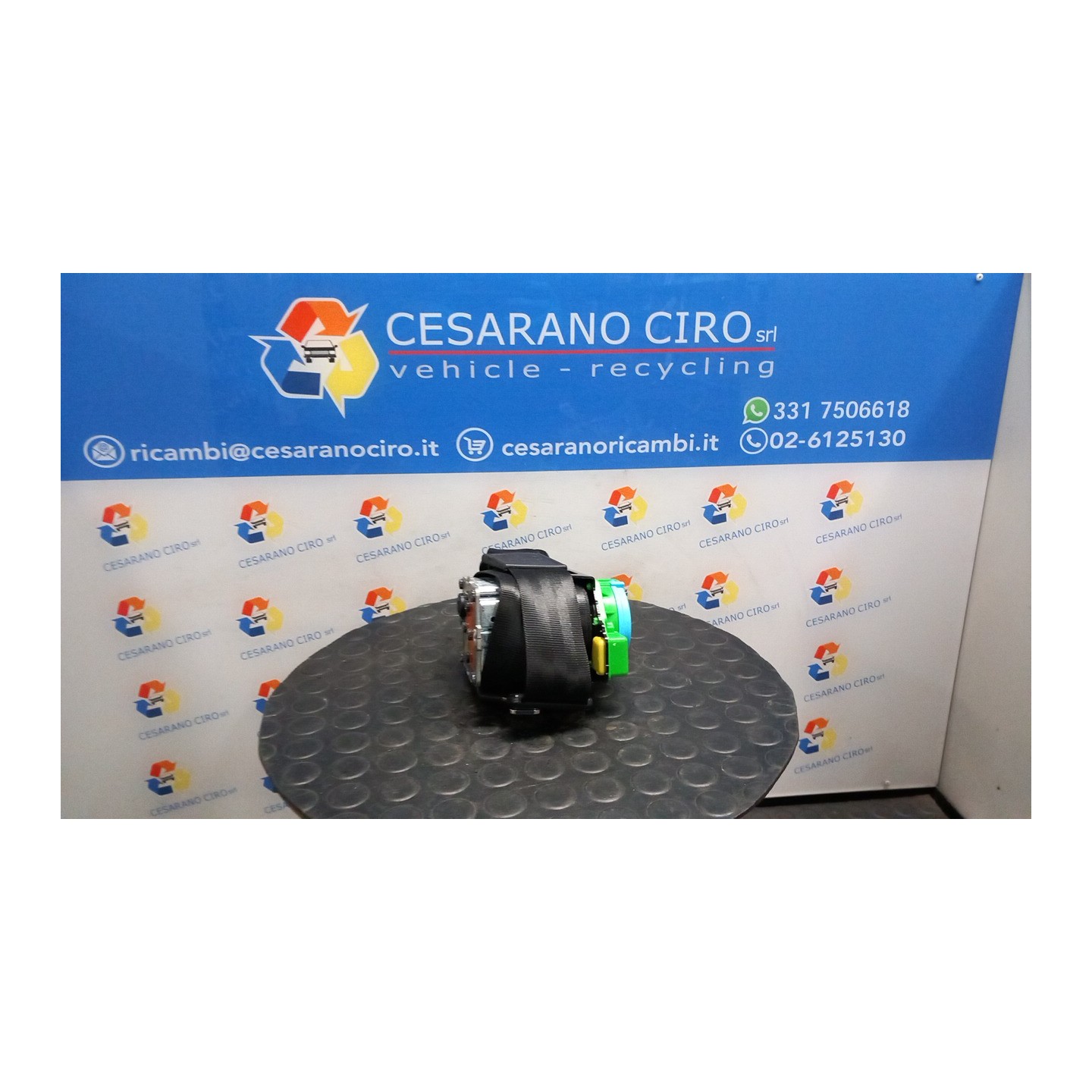 CINTURA DI SICUREZZA ANT. SX. 020 AUDI TT (8J) (07/06-05/10) CCZ 8J8857705FV04