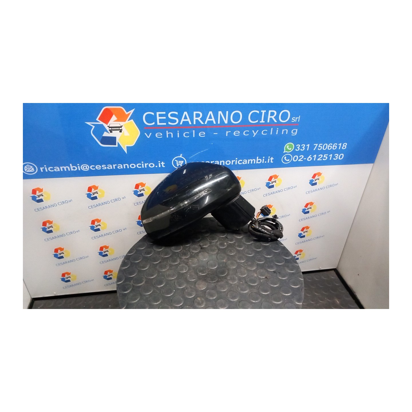 RETROVISORE EST. REGOLAZ. ELETTR. RIENTRABILE DX 022 AUDI TT (8J) (07/06-05/10) CCZ NB4979003033001DX