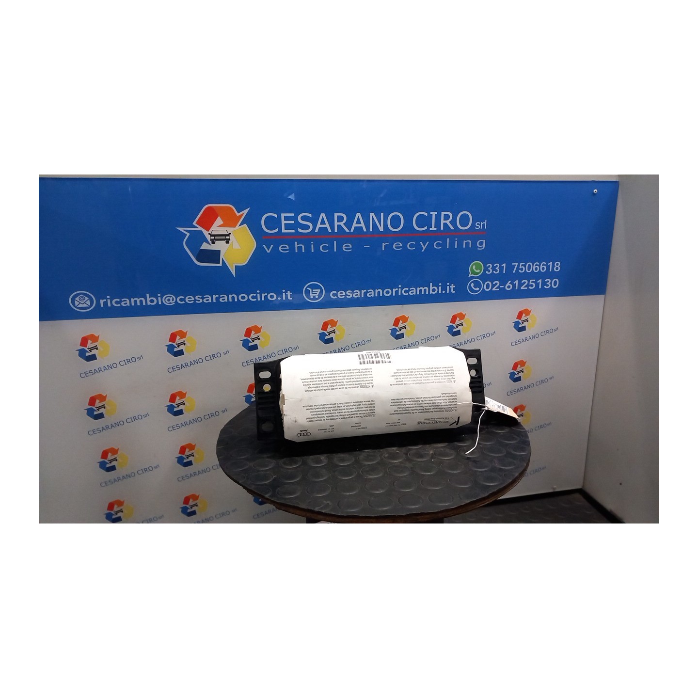 DISPOSITIVO AIRBAG LATO PASSEGGERO T.8J7018501- 023 AUDI TT (8J) (07/06-05/10) CCZ 8J0880202B
