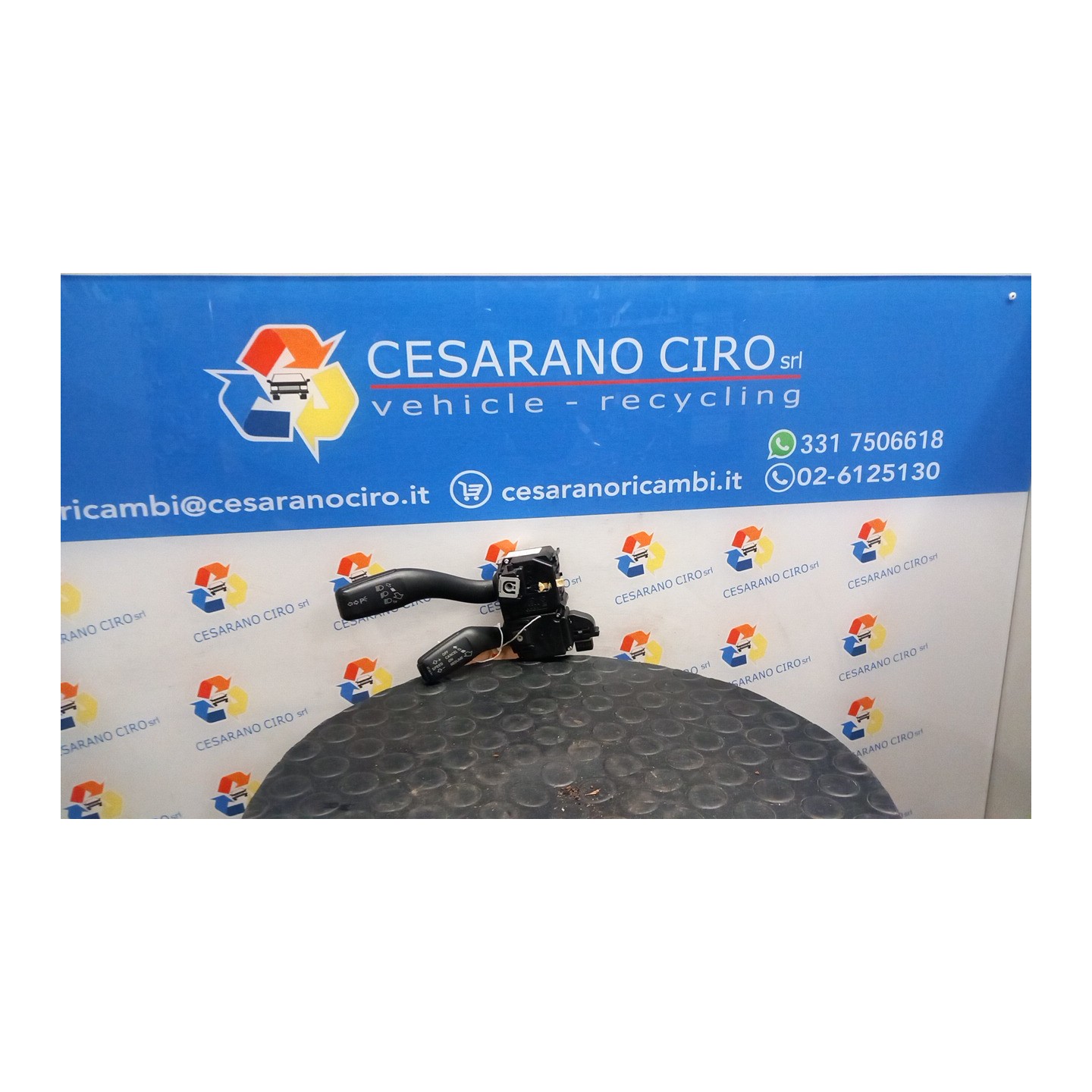 BLOCCO COMANDO VOLANTE LUCI C/REGOL. DI VELOCITA 026 AUDI TT (8J) (07/06-05/10) CCZ 8P0953513D9B9