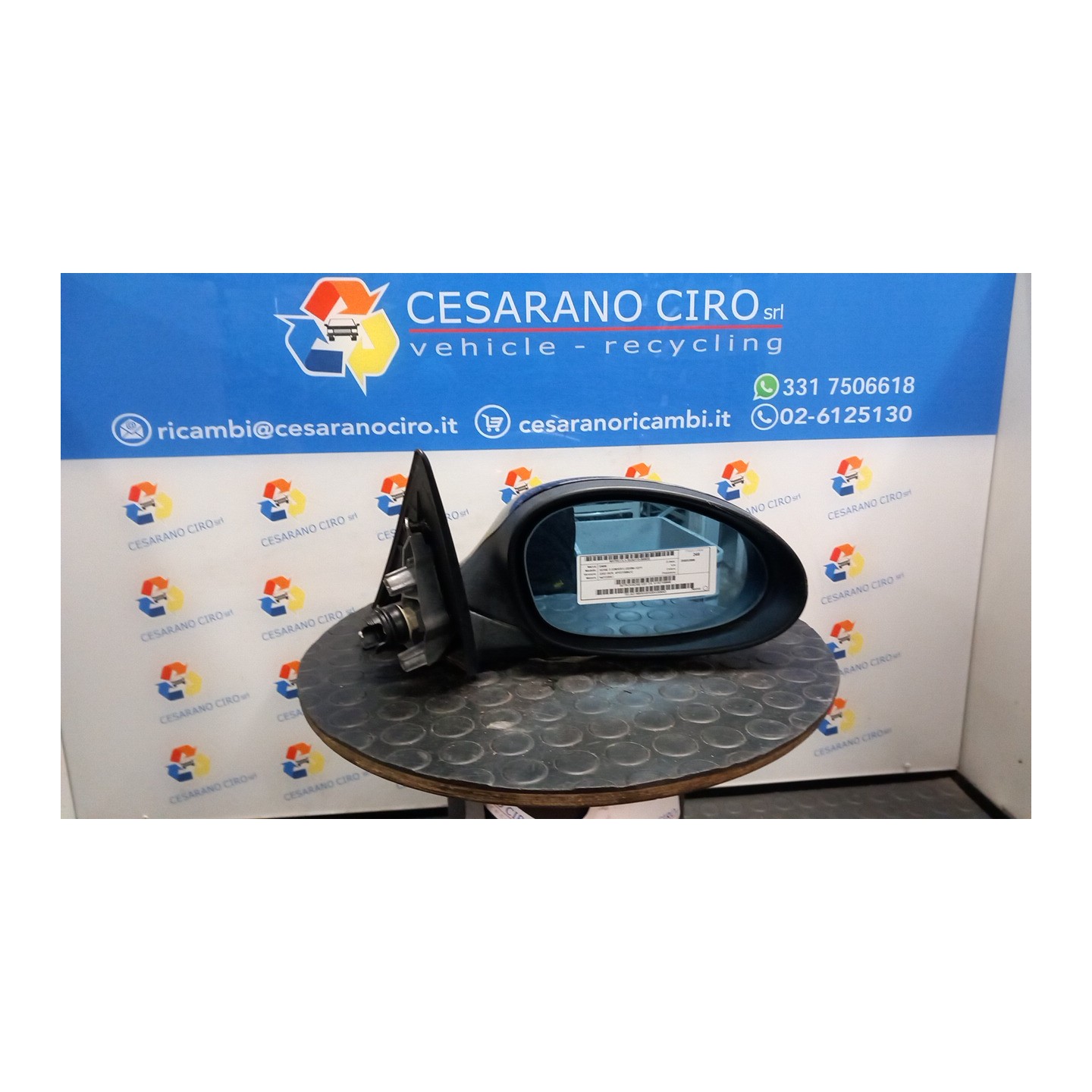 RETROVISORE EST. DX. 032 BMW SERIE 3 (E90/E91) (02/05-12/11 N47D20A 51167189946