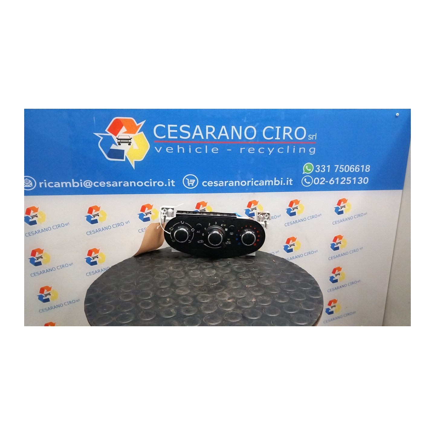 BLOCCO COMANDO CLIMATIZZAZIONE 037 DACIA DUSTER (10/13-12/18) K4MH6 275103362R