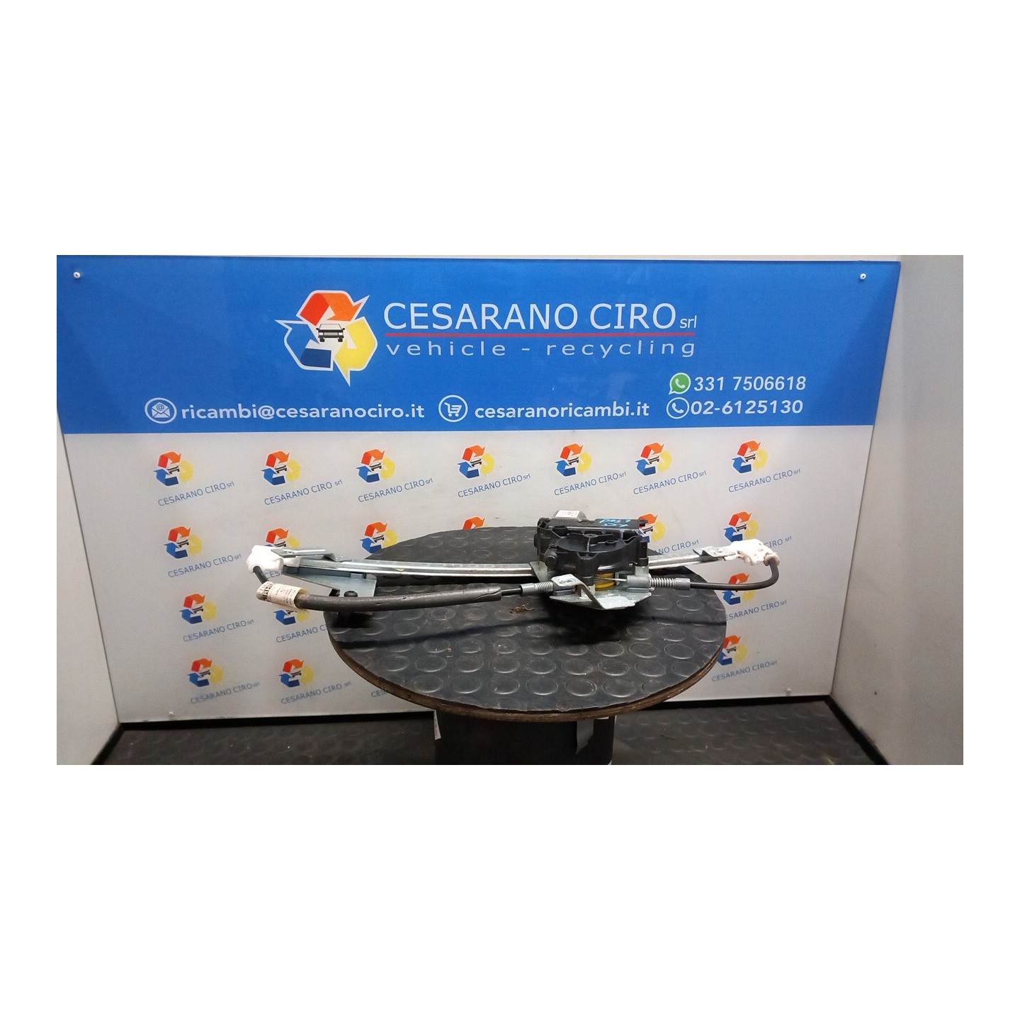 ALZACRISTALLO PORTA POST. DX. 067 PEUGEOT 508 (09/10-11/14-) 9H05 9224J0